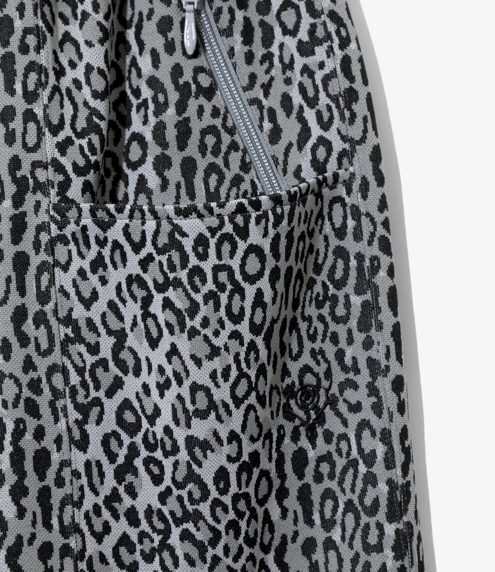 String C.S Pant - Grey - Poly Jq. / Leopard