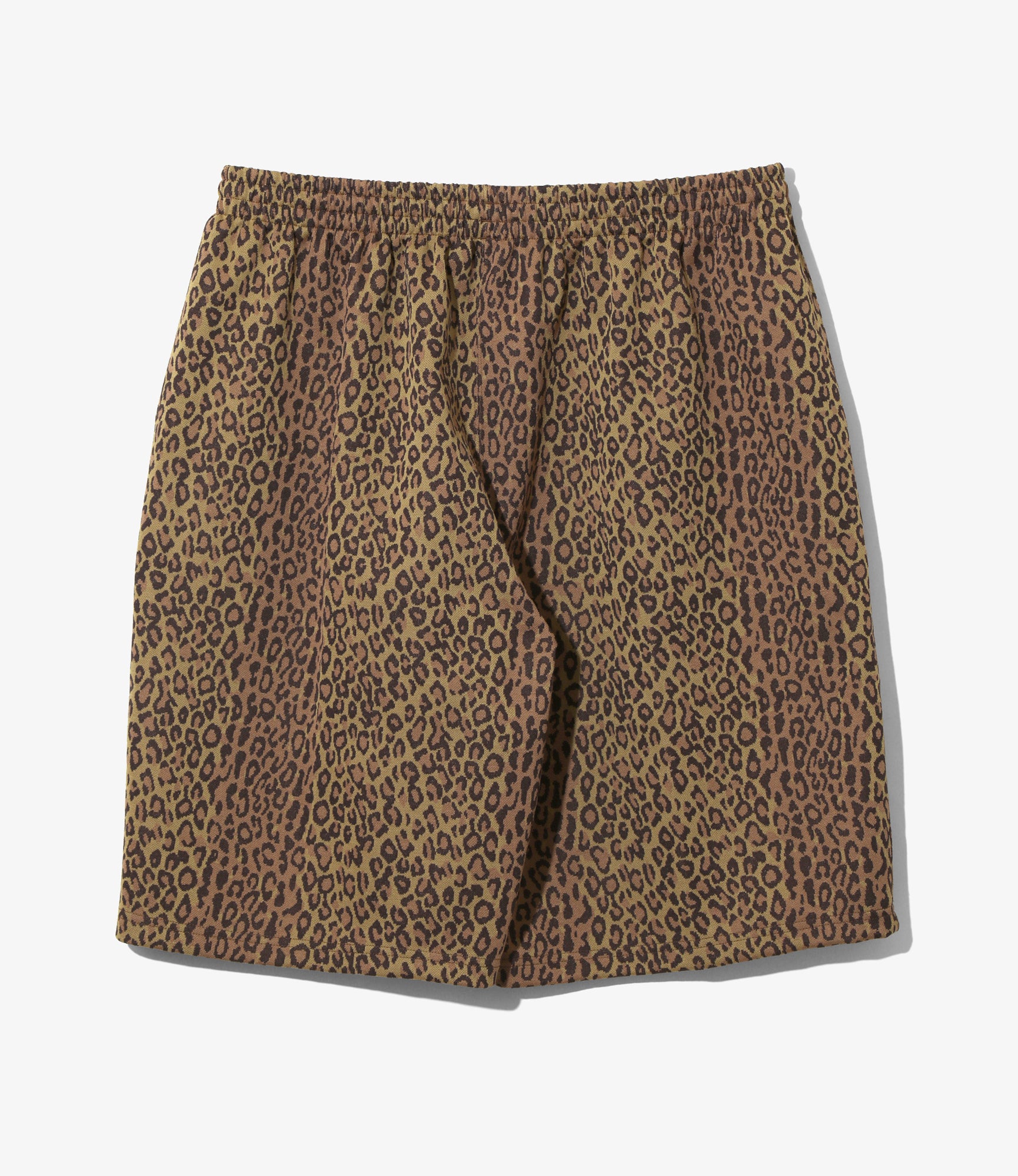 String C.S. Short - Brown - Poly Jq. / Leopard