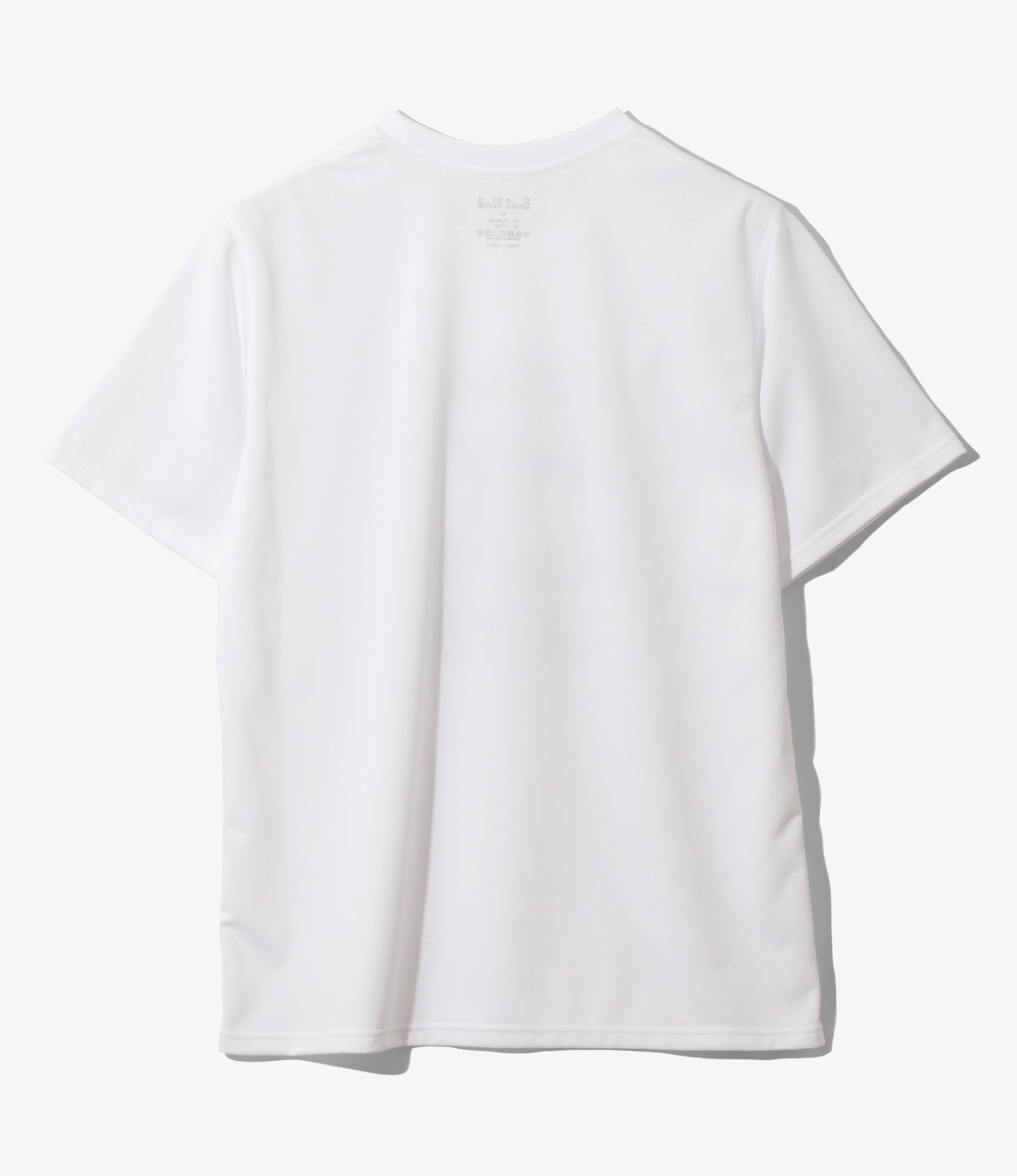 Women's S/S Crew Neck Tee - White - FESTINA LENTE