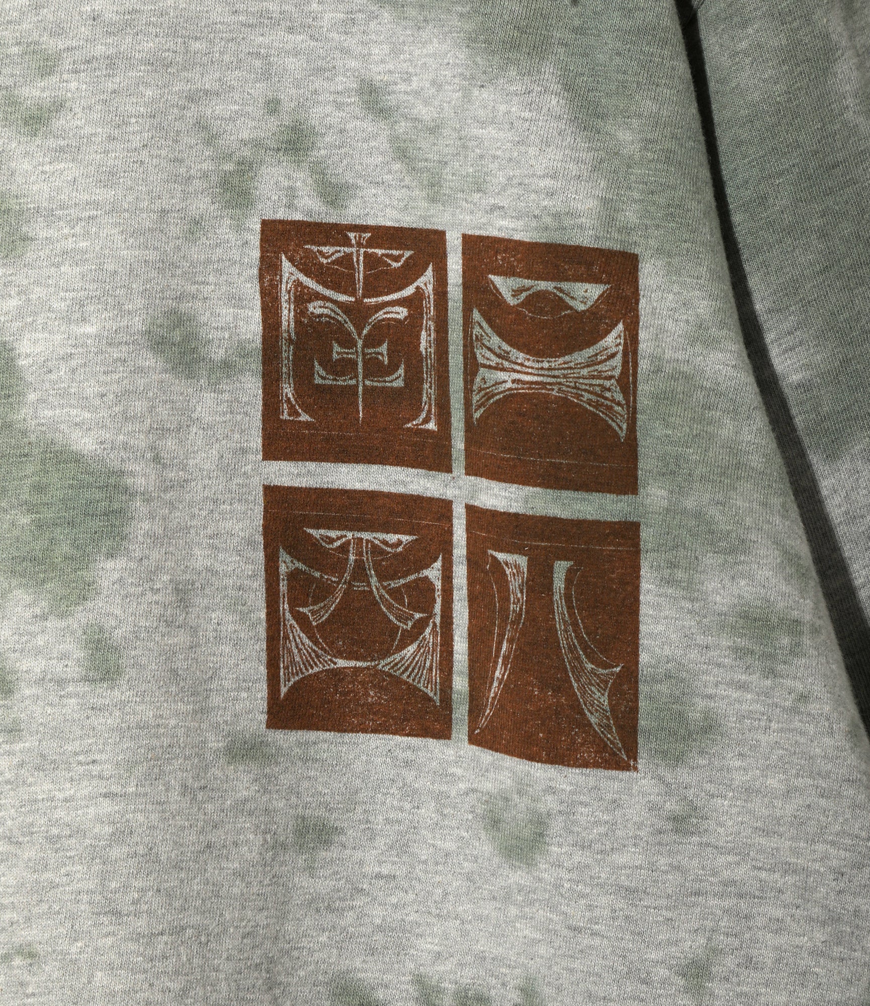 South2 West8 x F.KITAMURA S/S Tee - Green - C/PE Jersey / Pineapple