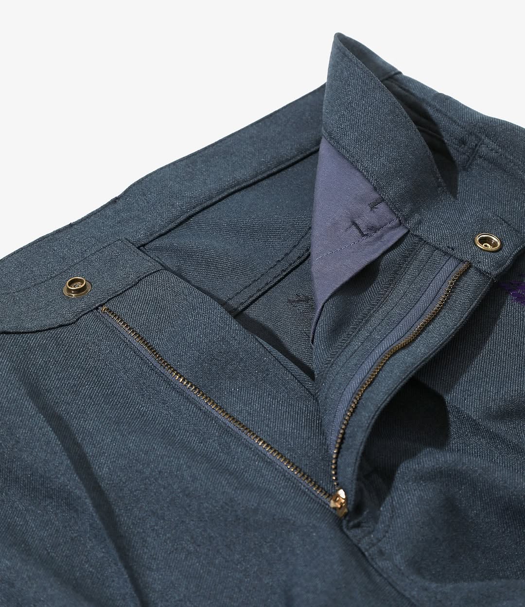 Boot-Cut Jean - Blue - Poly Twill