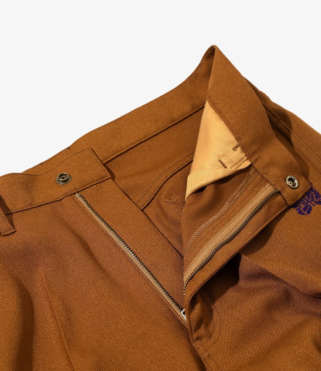 Boot-Cut Jean - Brown - Poly Twill