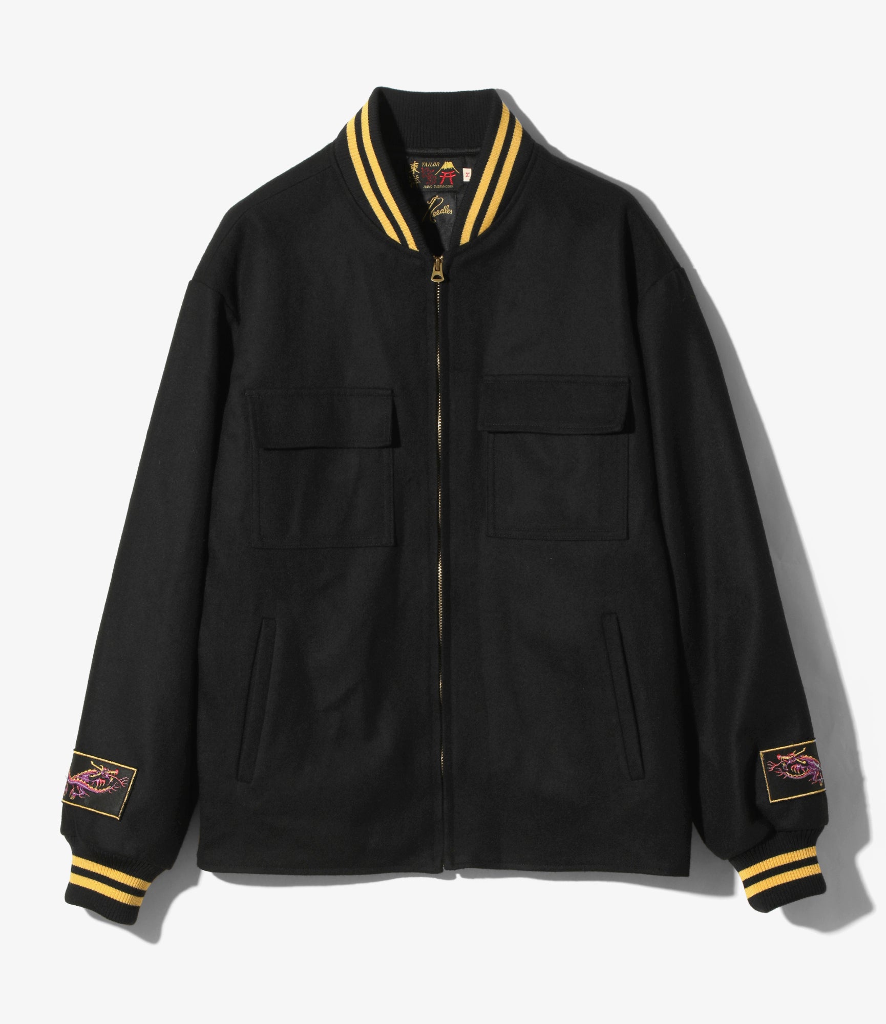 Needles x Tailor Toyo Suka Jacket - Black - Wool