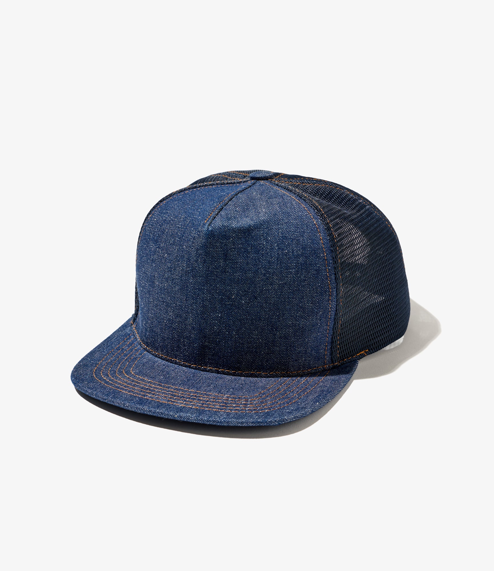 Engineered Garments Workaday - Trucker Mesh Cap - Indigo