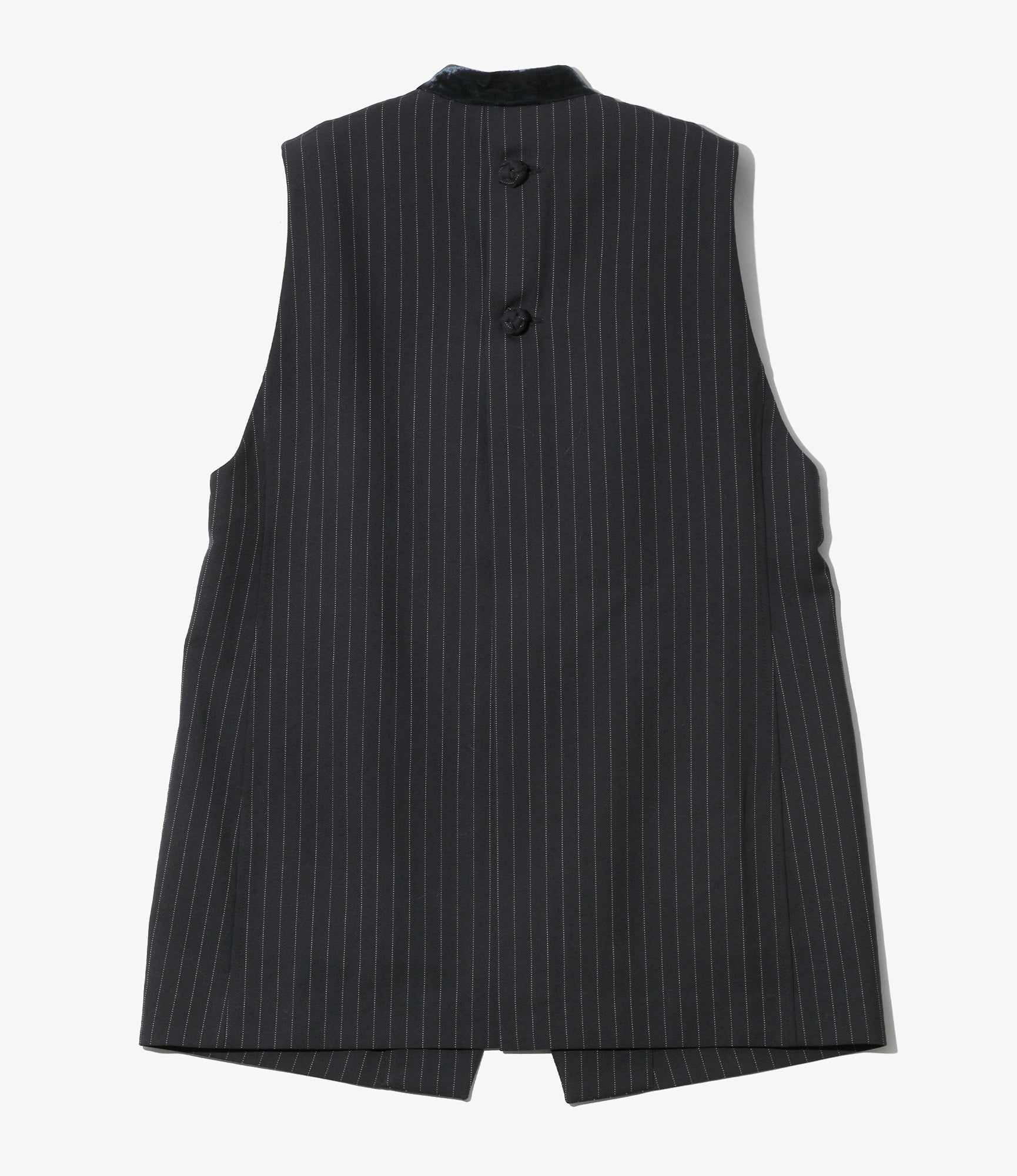 Women's Change Pocket Vest - Navy - Gabardine