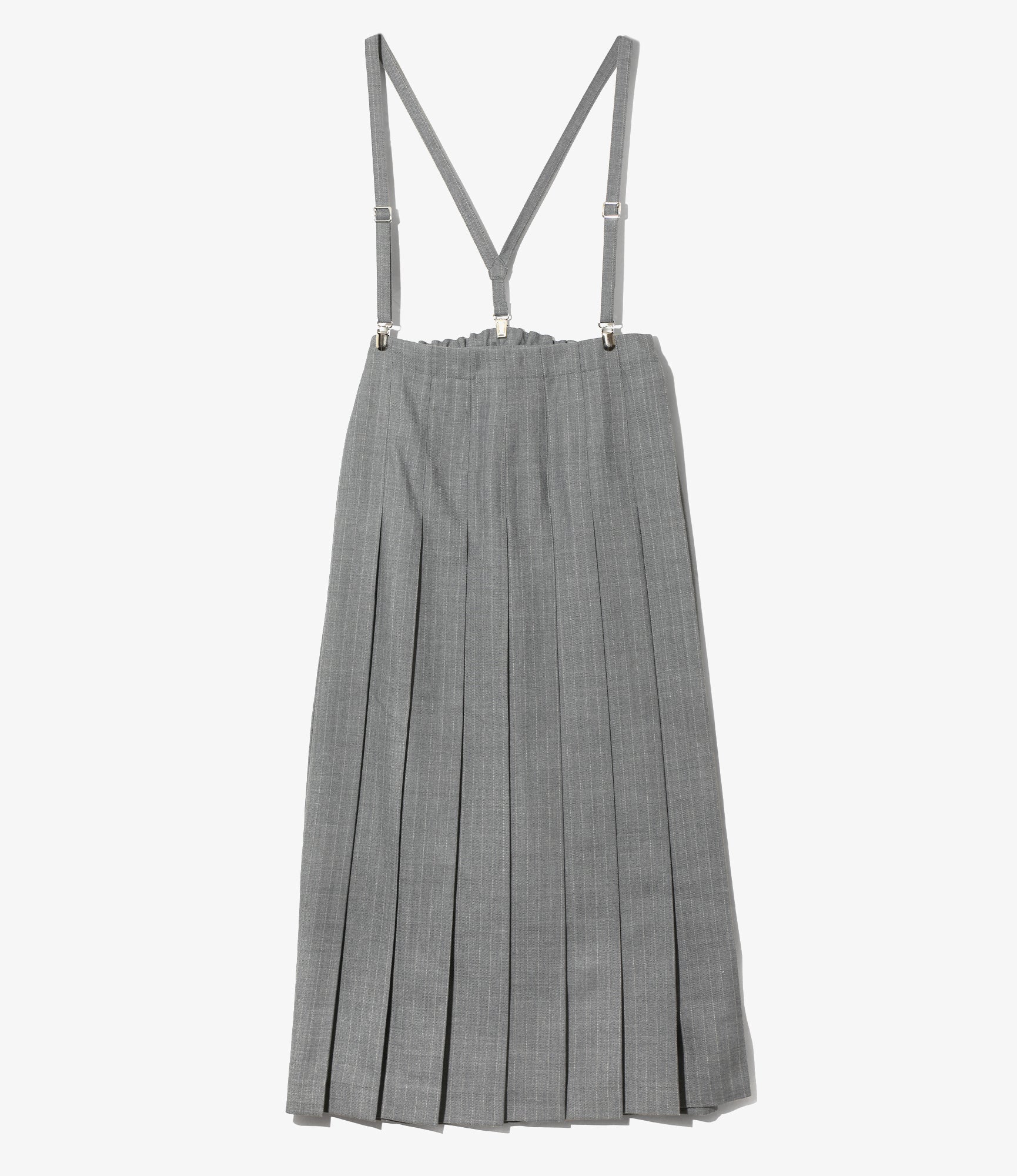 Women's Suspender Kilt - H. Grey - Gabardine