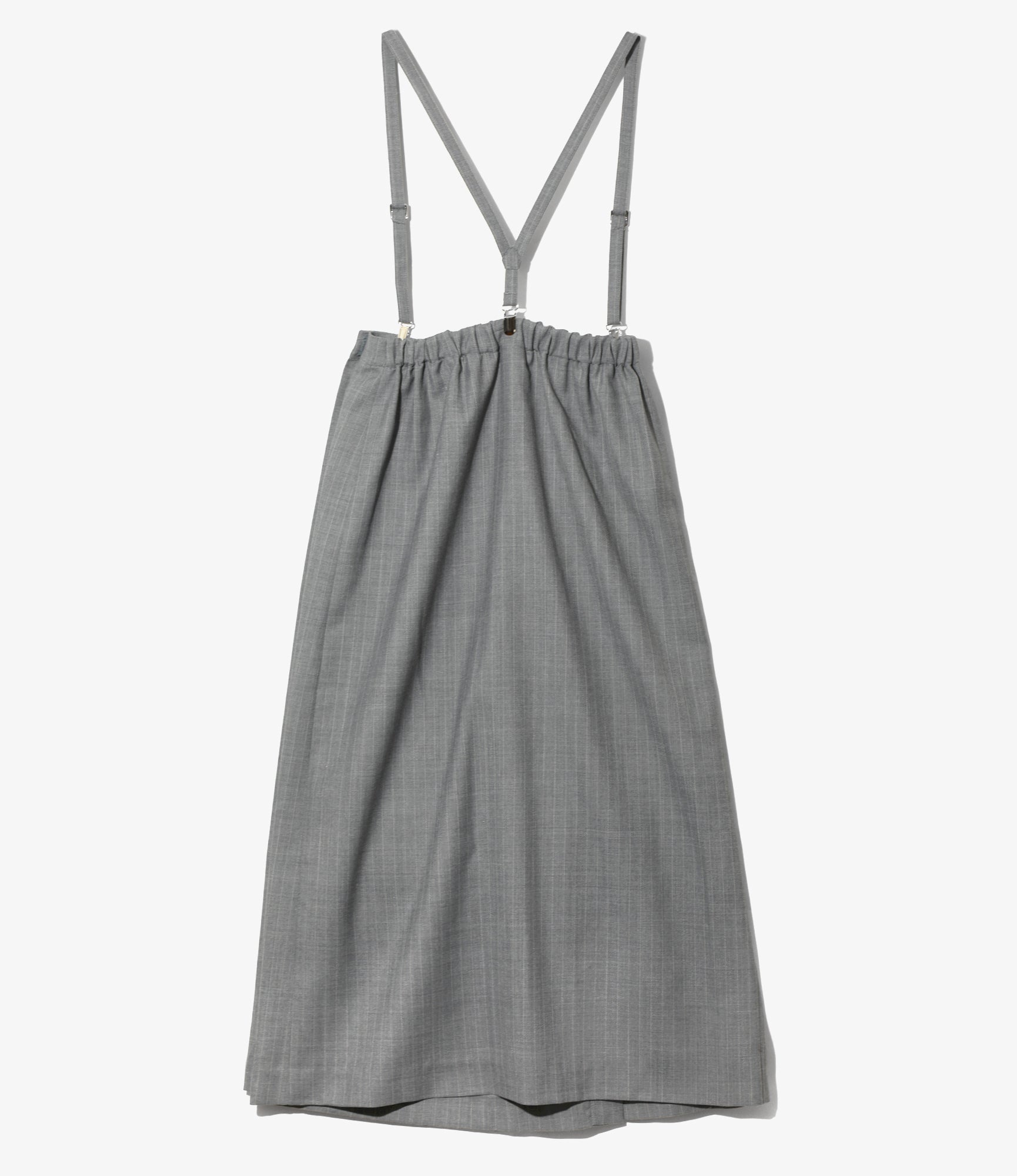 Women's Suspender Kilt - H. Grey - Gabardine