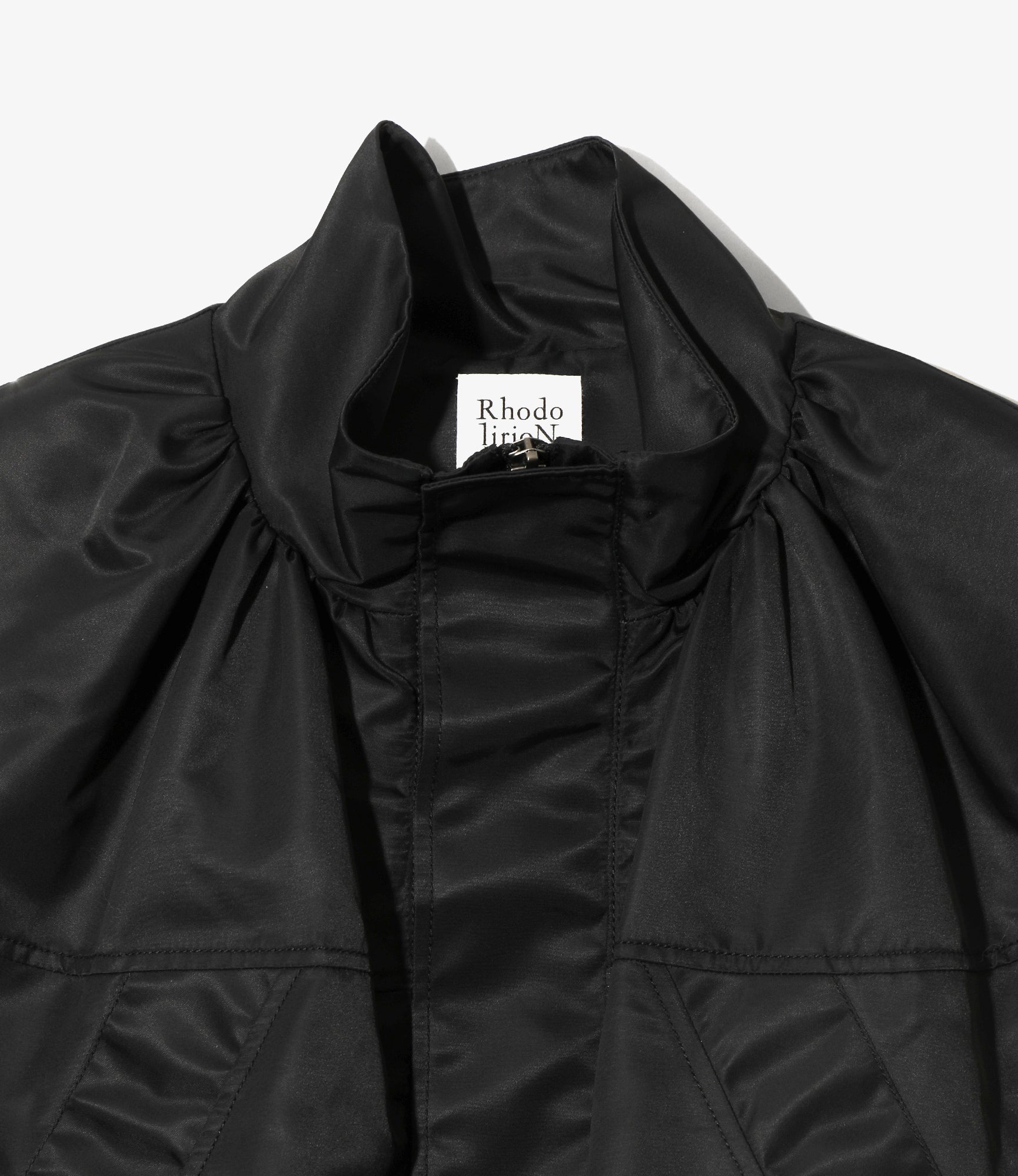 Women's Wind Shell Vest - Black - Sateen