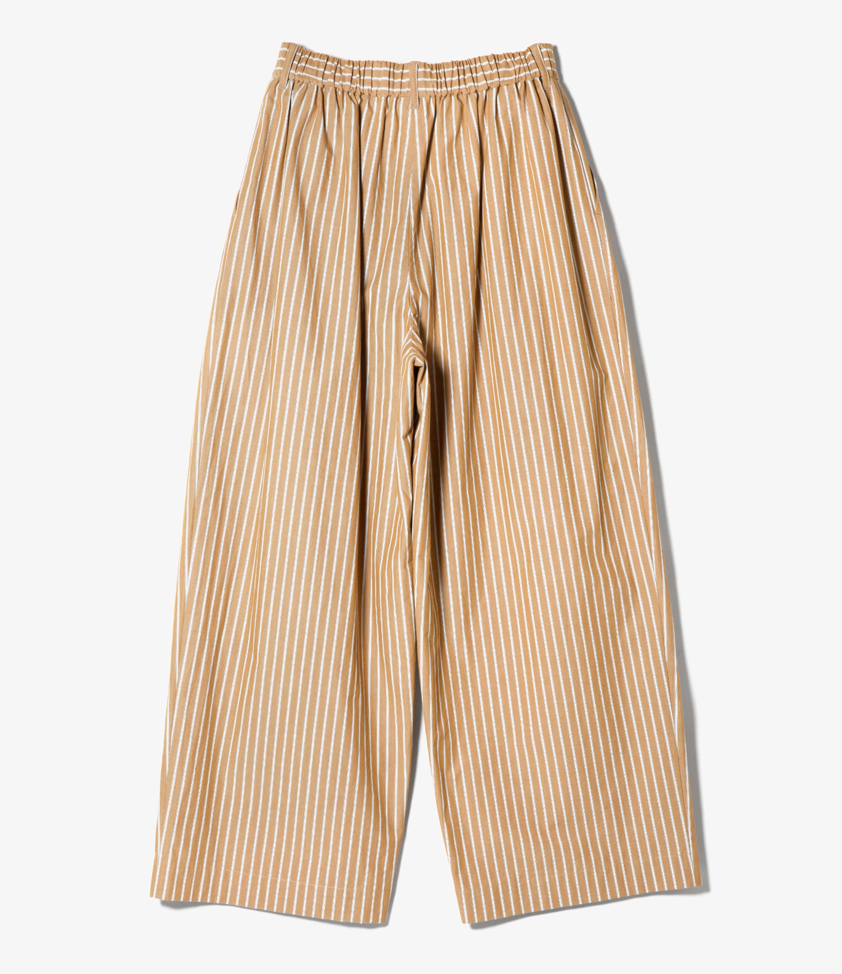 Women's Tack Balloon Pant - Beige - Stripe