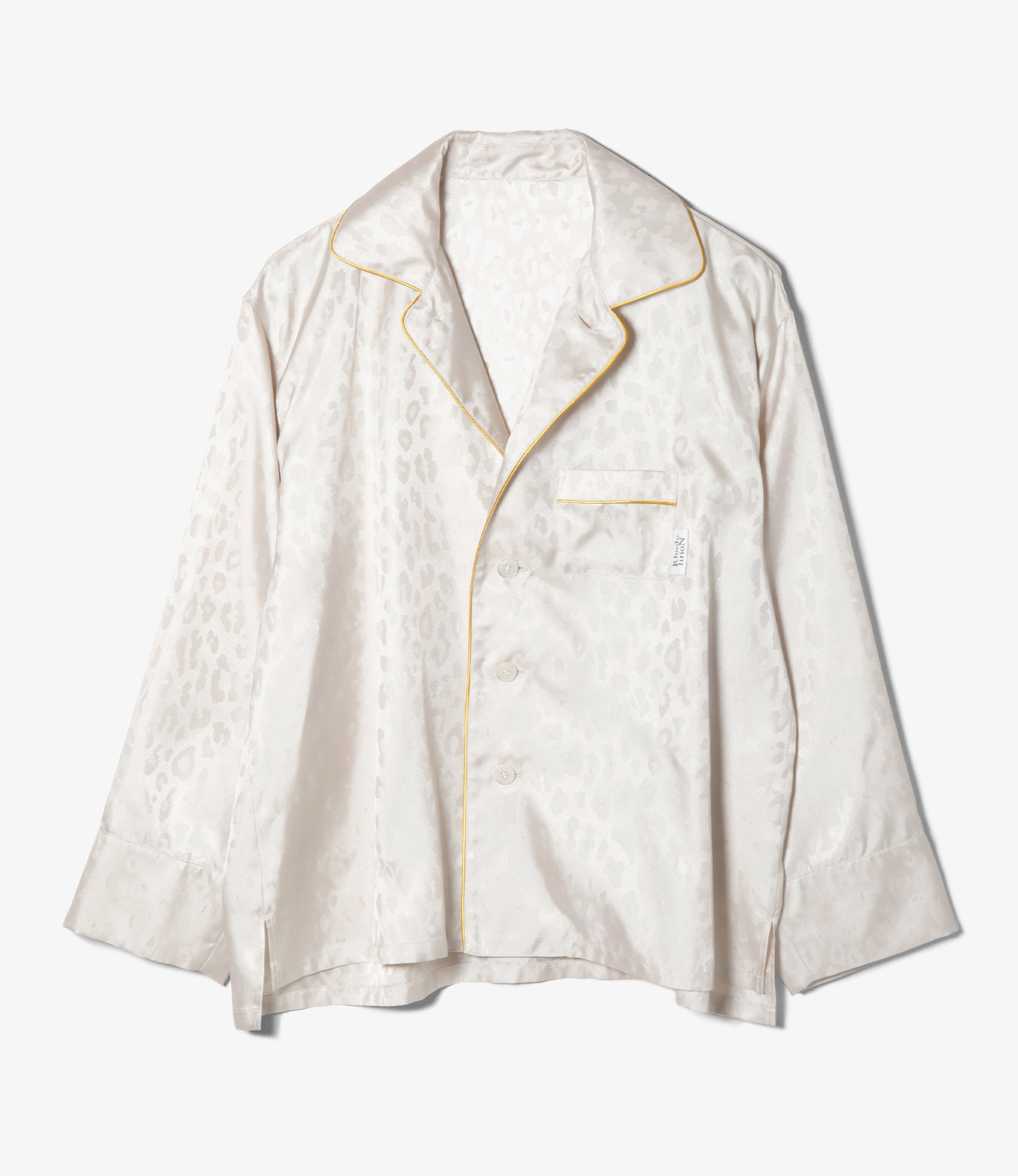 Women's PJ's Shirt - Ivory - Jacquard