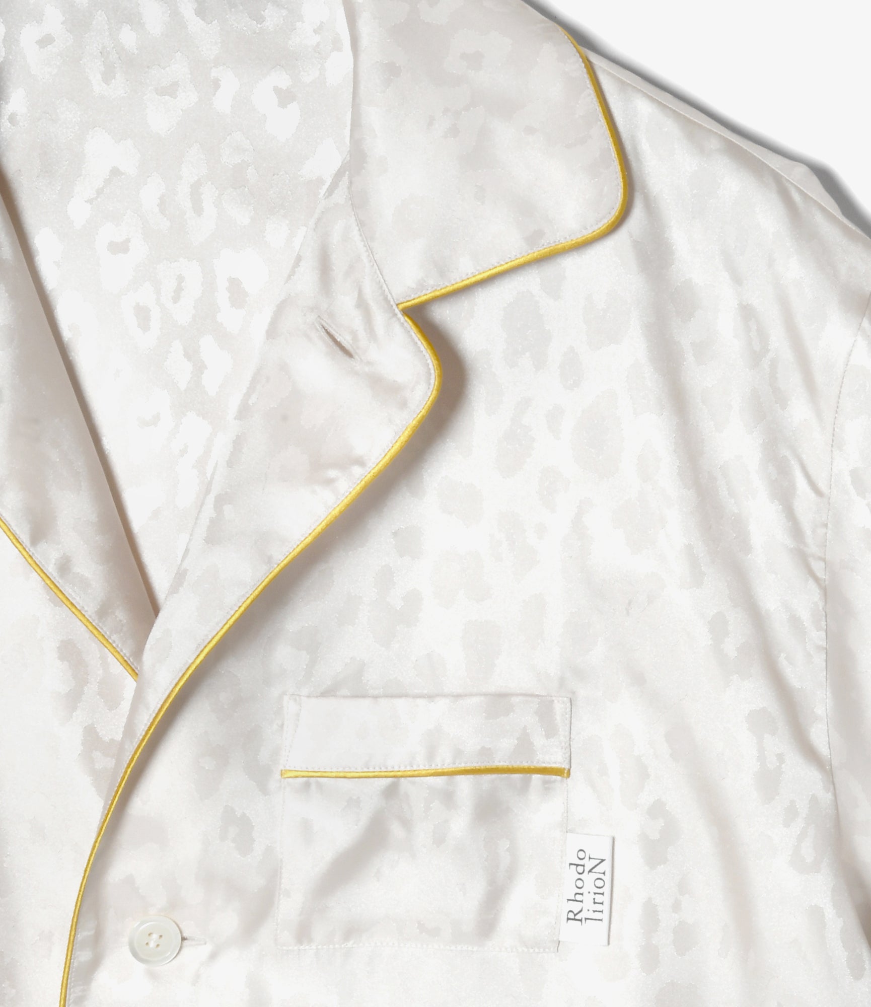 Women's PJ's Shirt - Ivory - Jacquard