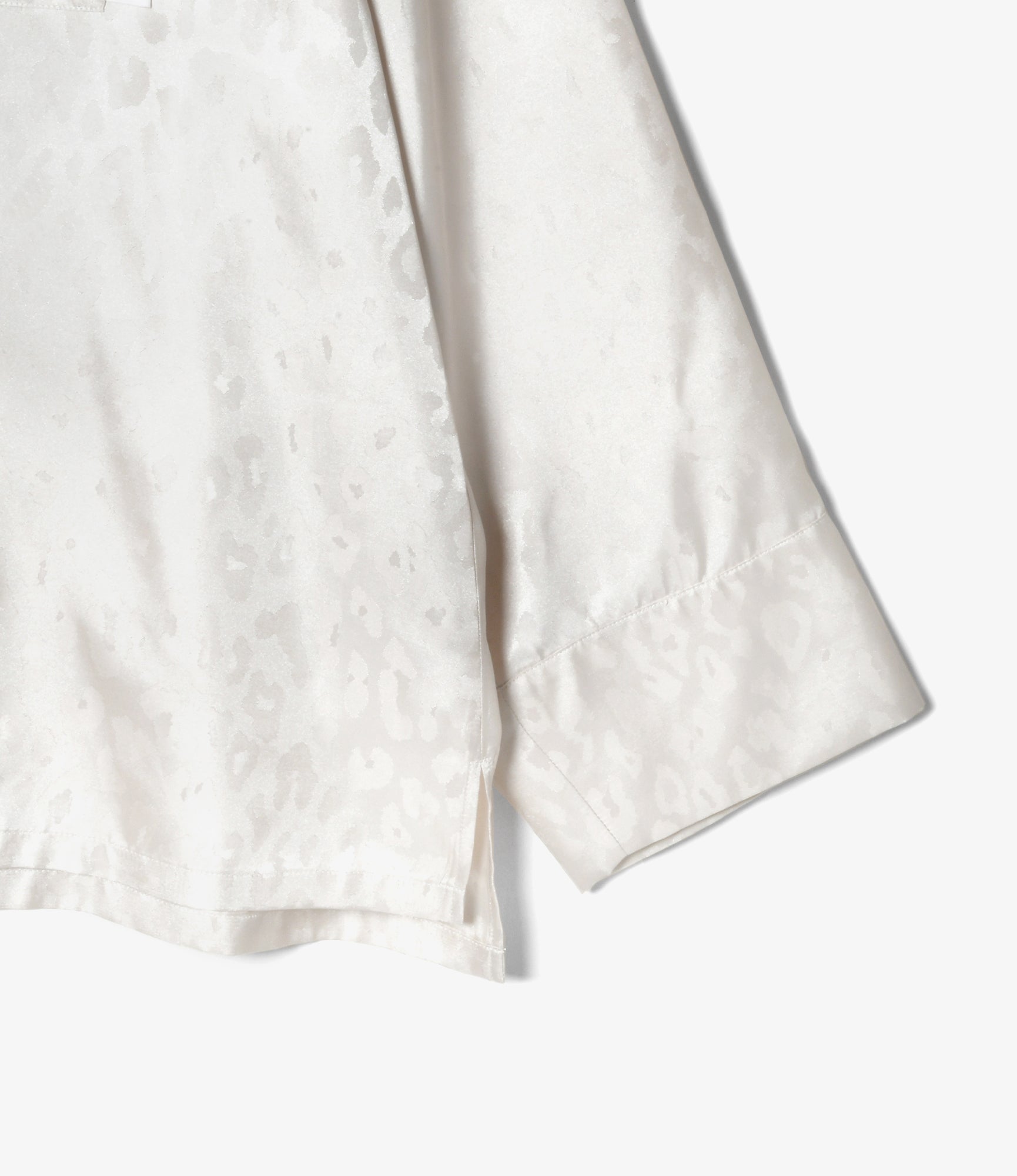 Women's PJ's Shirt - Ivory - Jacquard