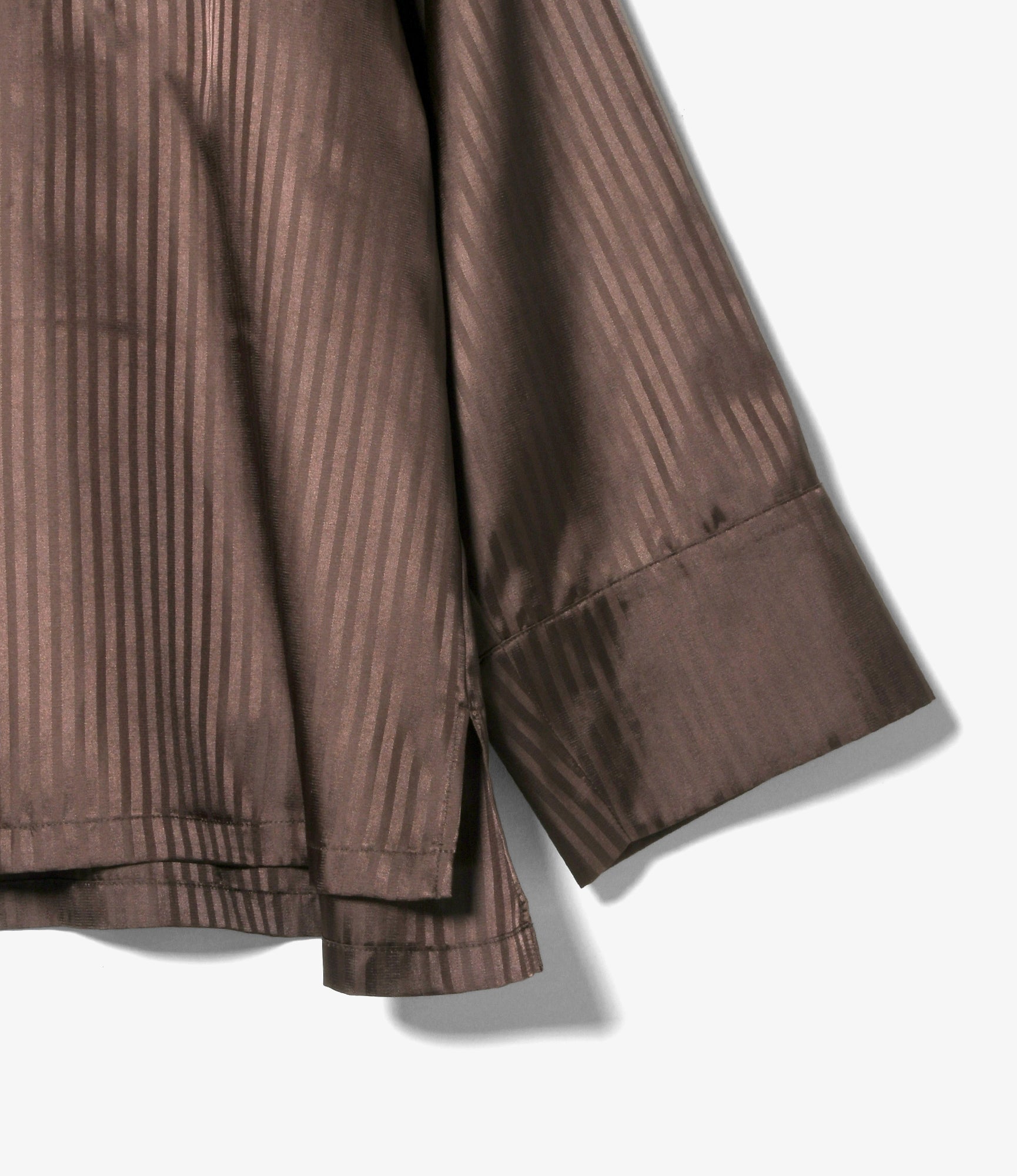 Women's PJ's Shirt - Brown - Jacquard