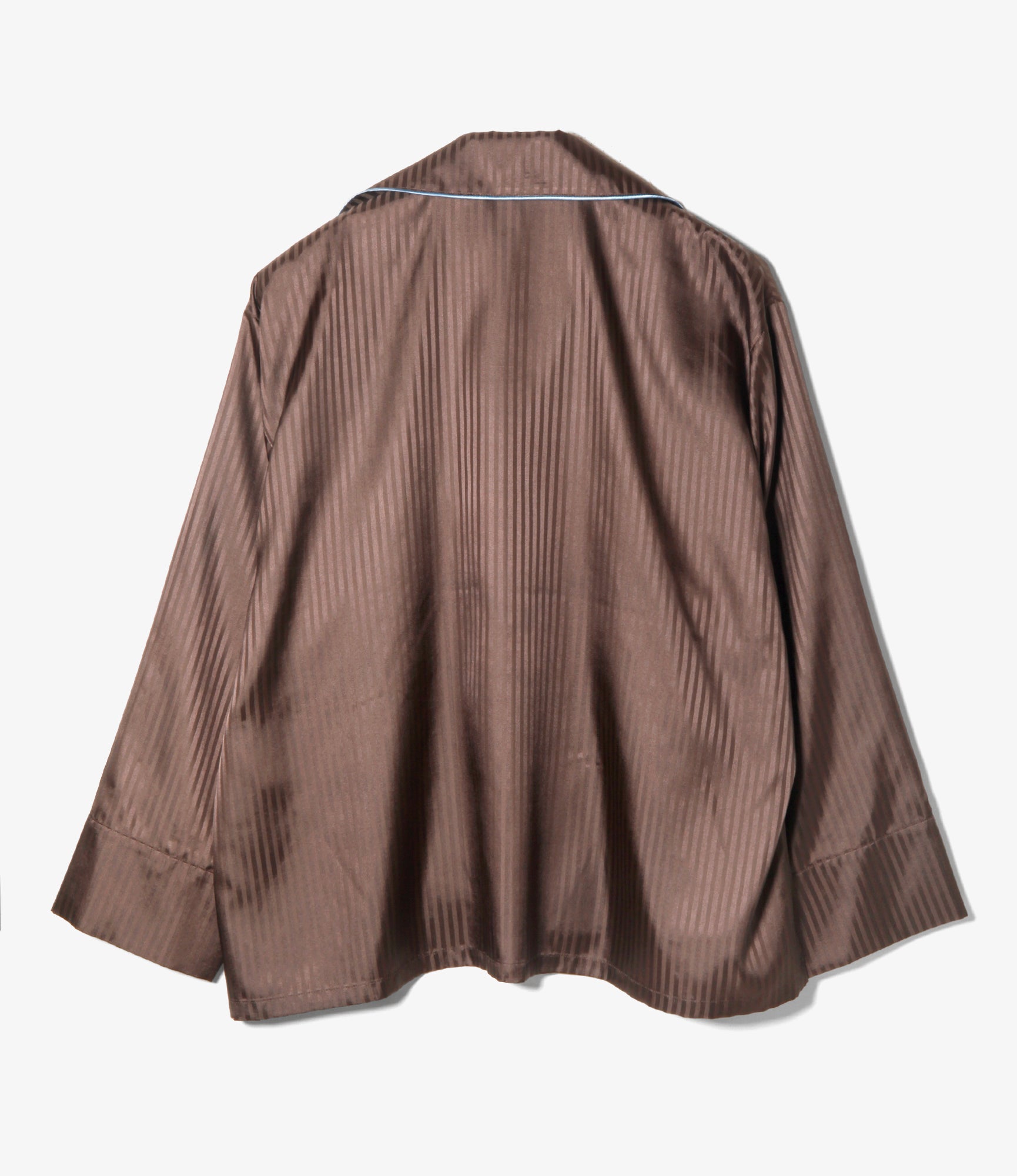 Women's PJ's Shirt - Brown - Jacquard