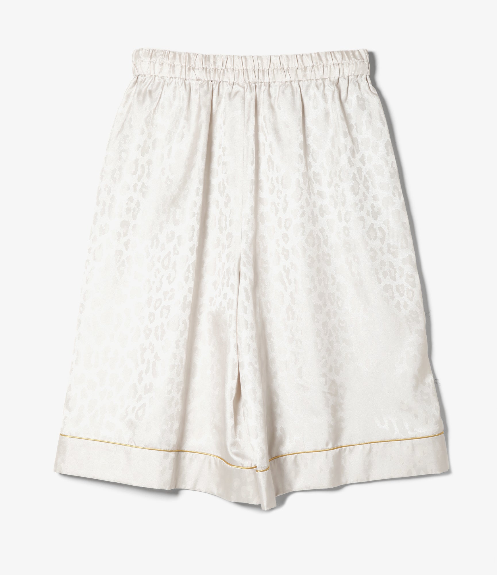 Women's Three Quarters PJ's Pant - Ivory - Jacquard