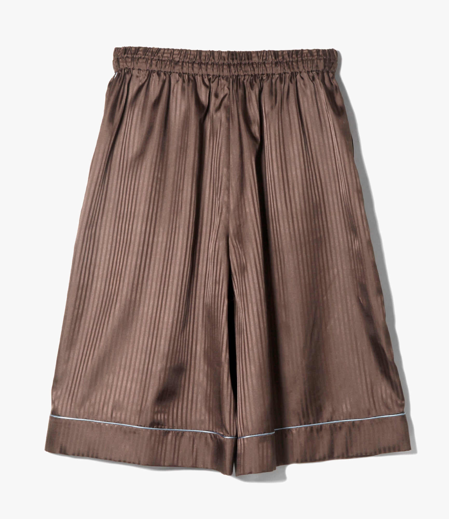 Women's Three Quarters PJ's Pant - Brown - Jacquard