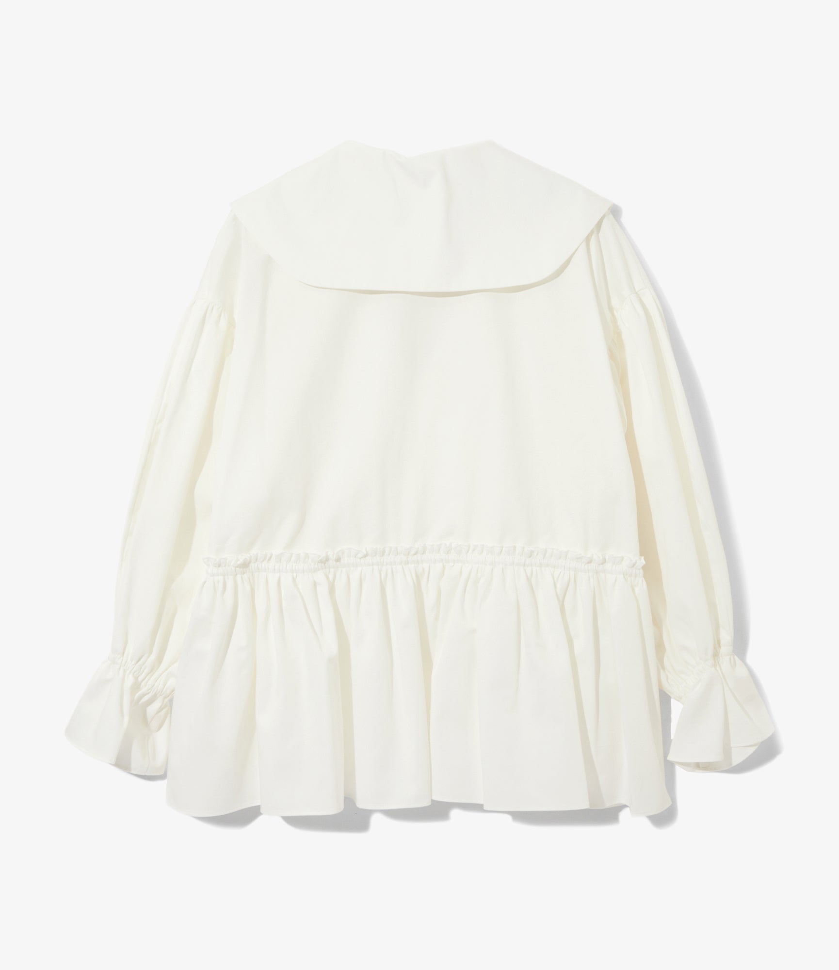Women's Single Tiered Smock - White - Twill