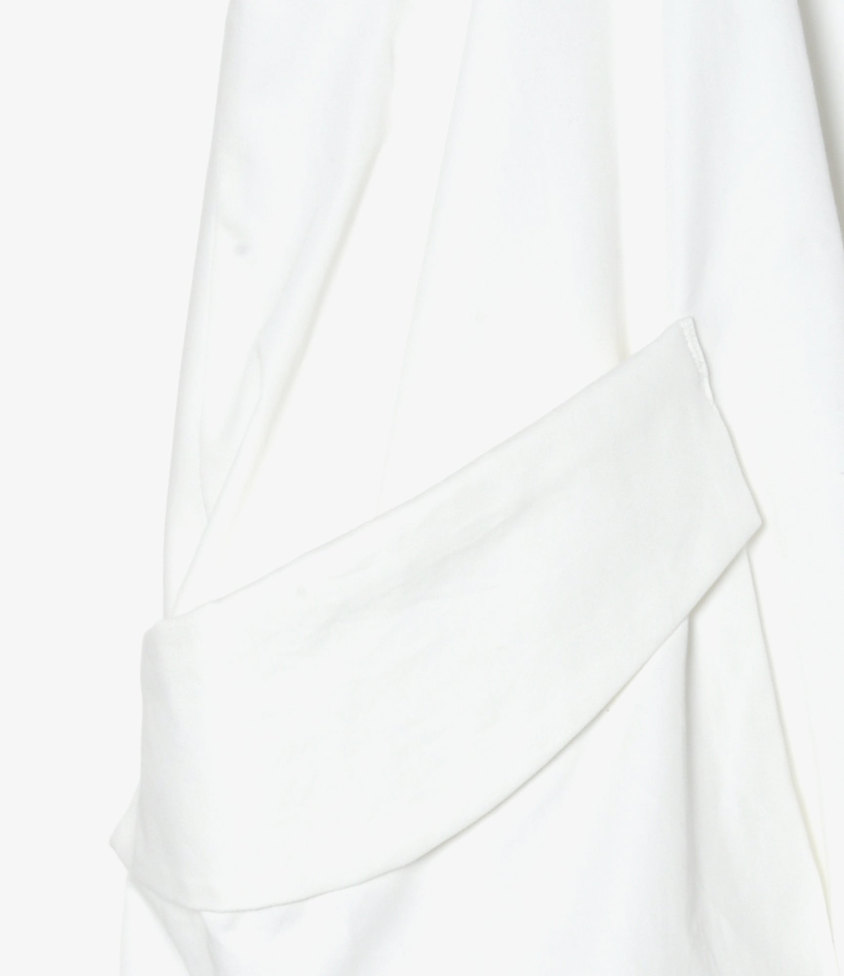 Women's Bubble Hem Apron Dress - White - Twill