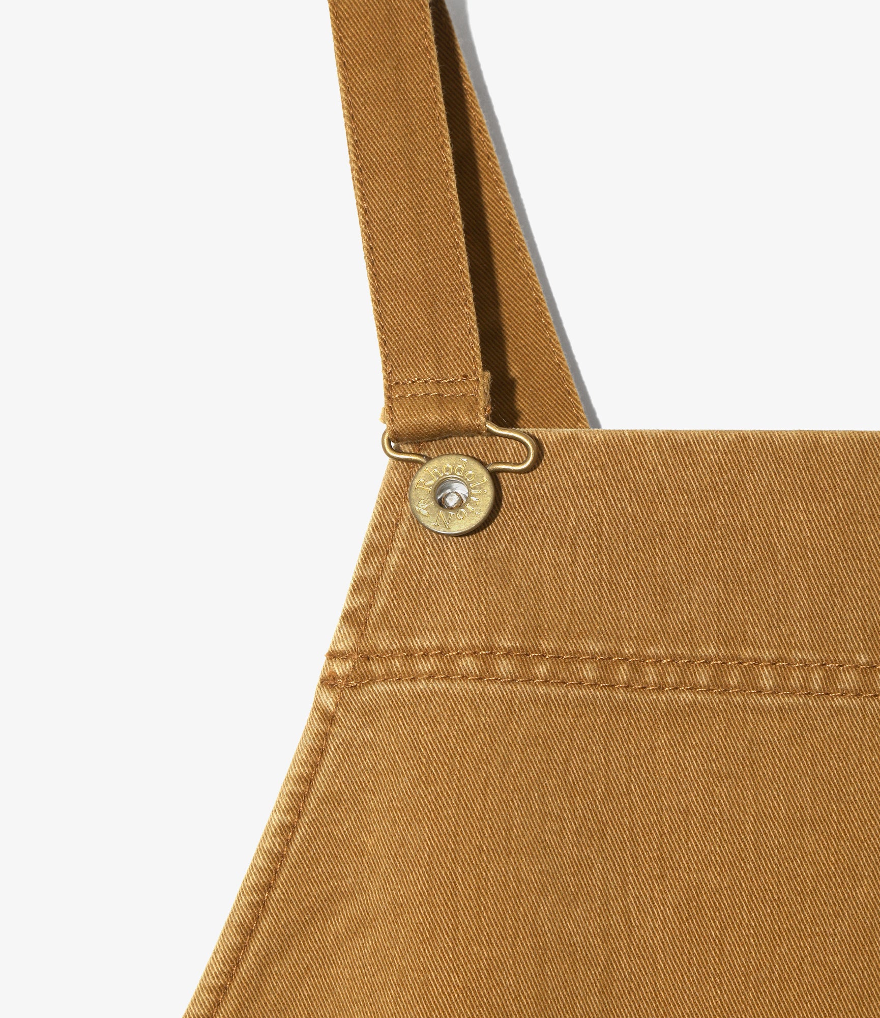 Women's Work Apron - Brick - Sulfur Dyed Twill