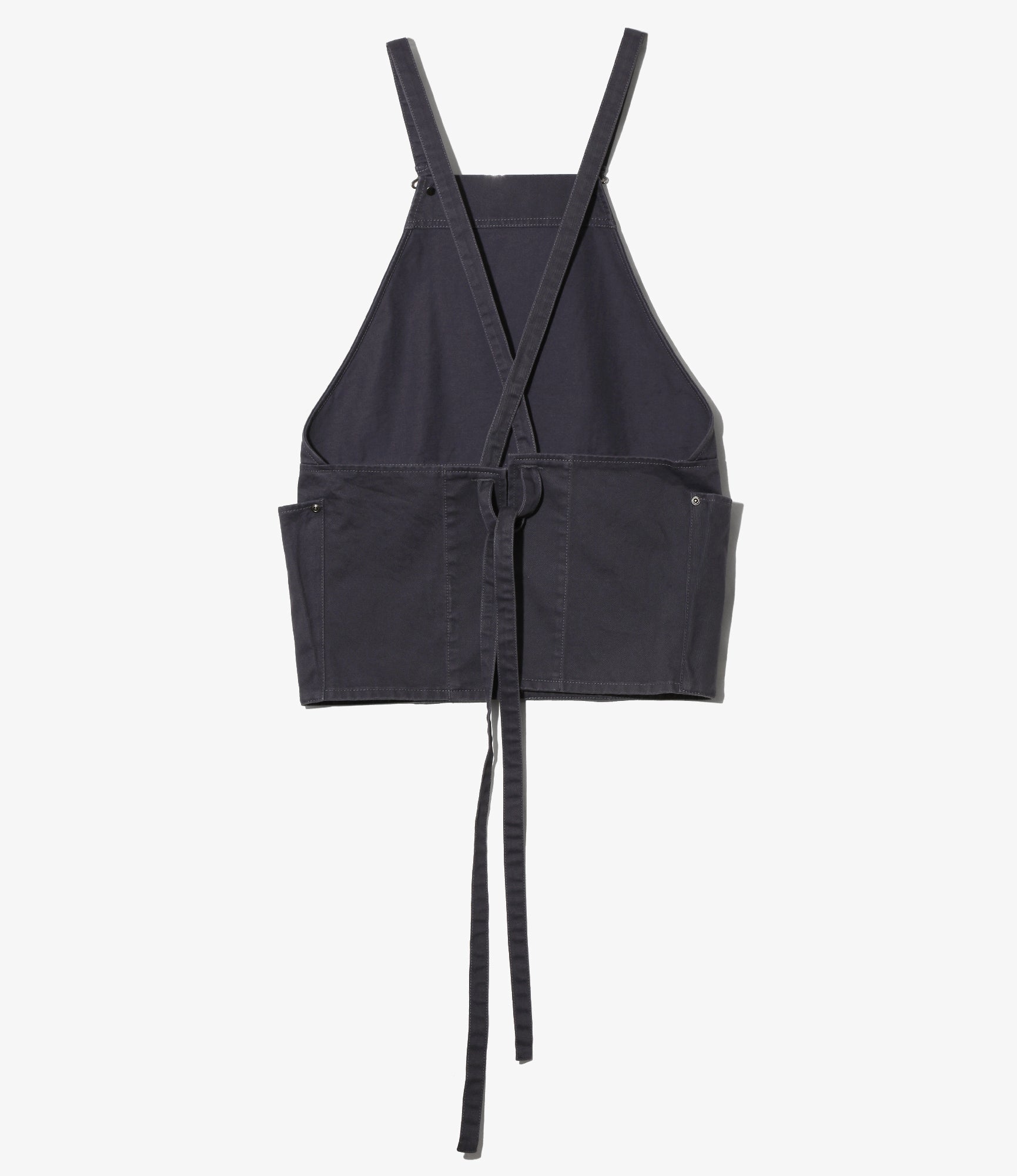 Women's Work Apron - Navy - Sulfur Dyed Twill