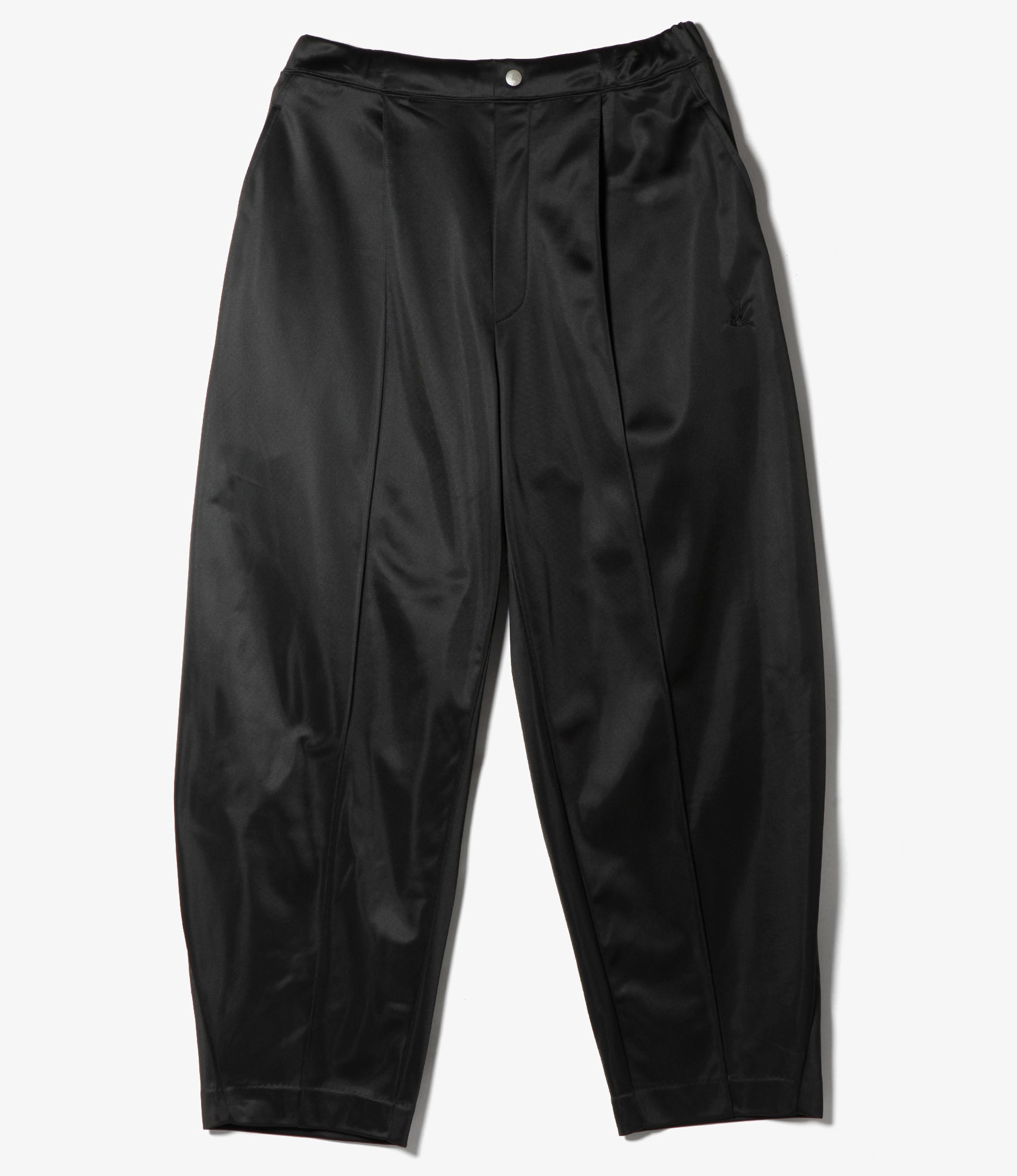 Women's Barrel Pant - Black - Tricot