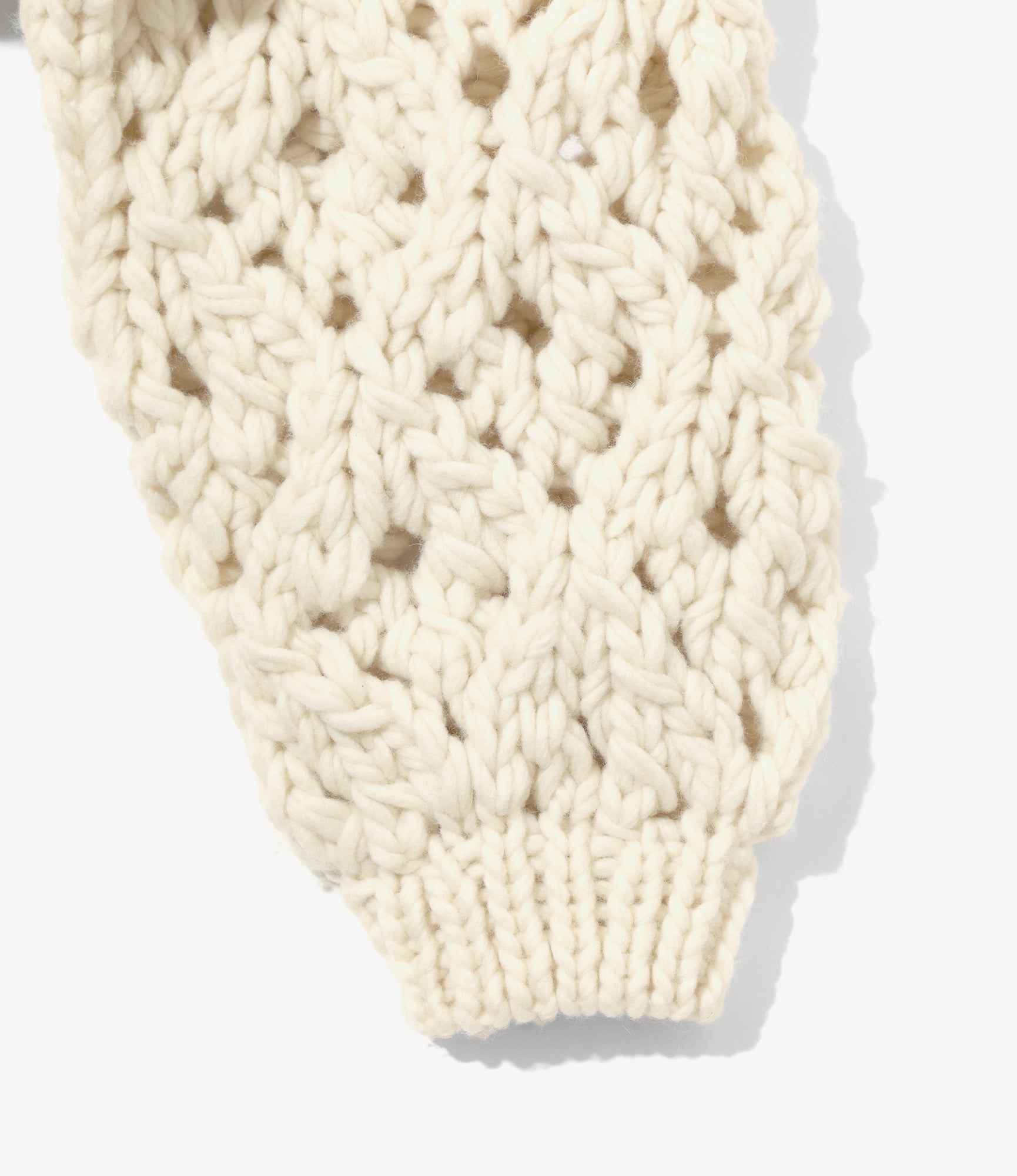 Women's Chunky Knit Bolero - Ivory