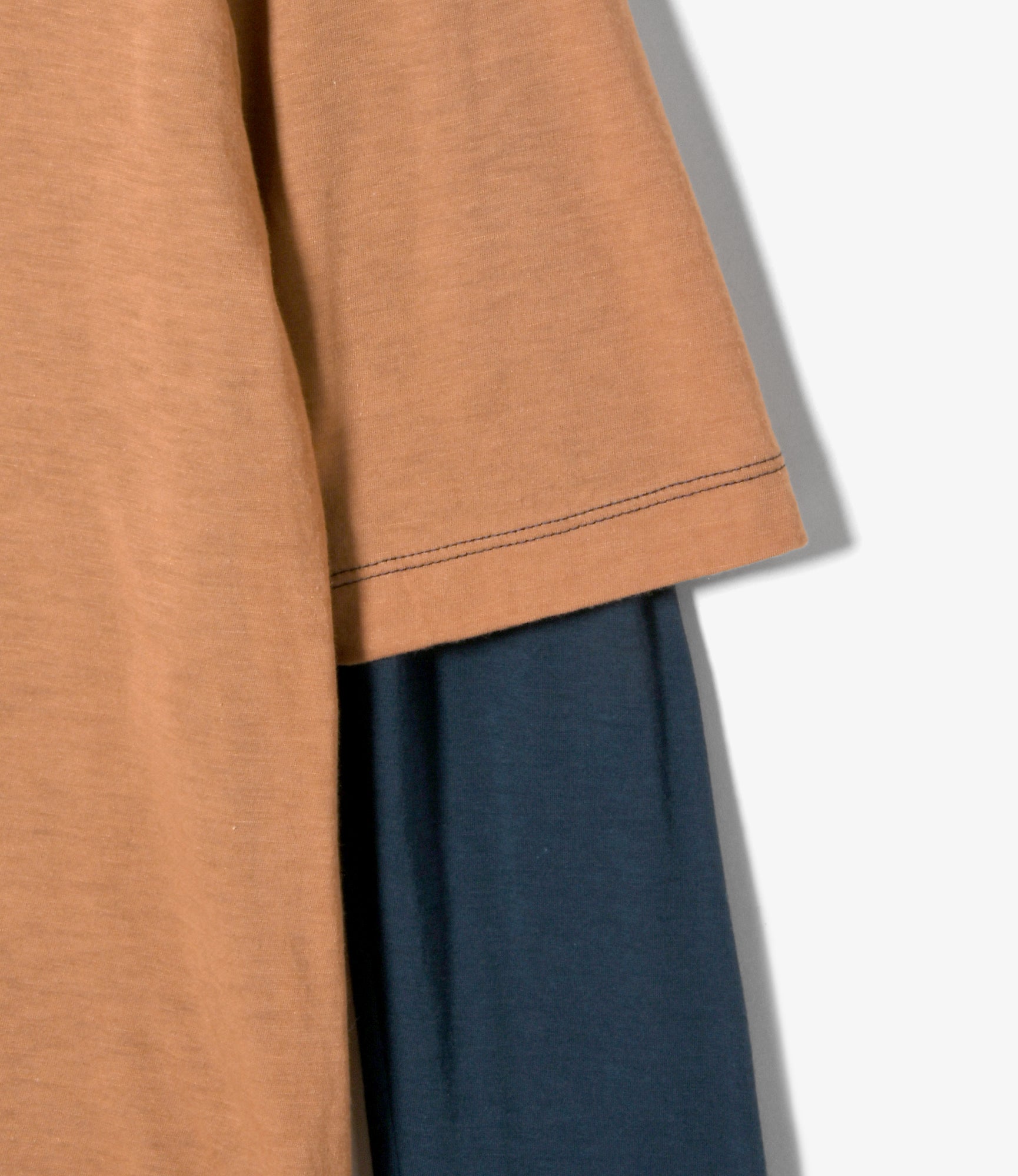Women's Half&Long Sleeve Unit Tee - Beige