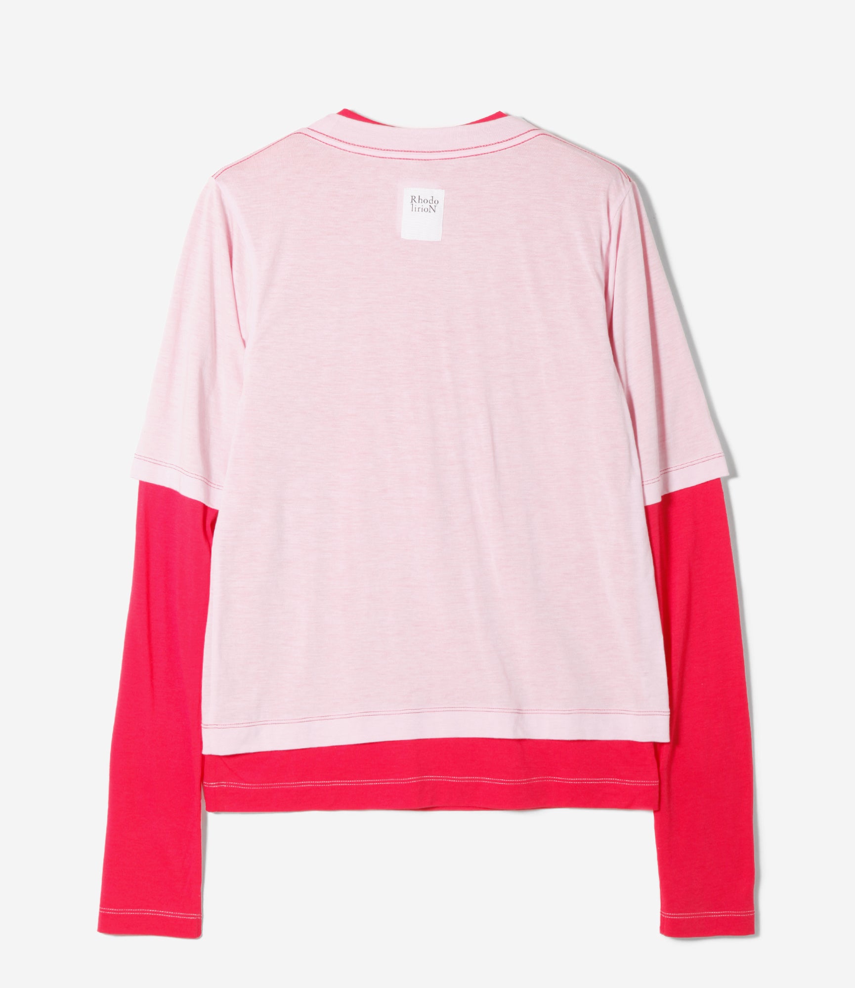 Women's Half&Long Sleeve Unit Tee - Pink