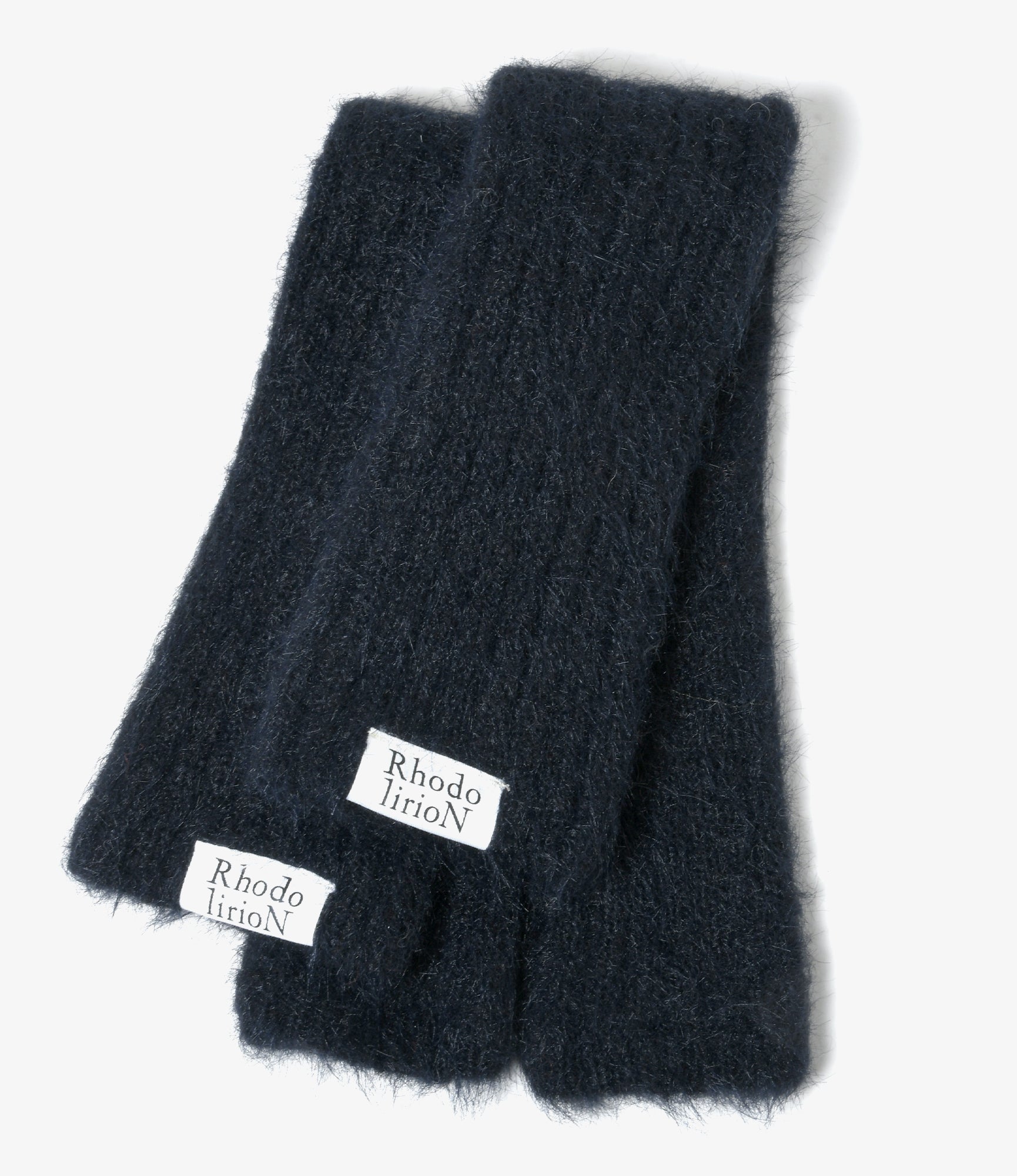 Women's Utility Arm Warmers - Black - Chenille Yarn