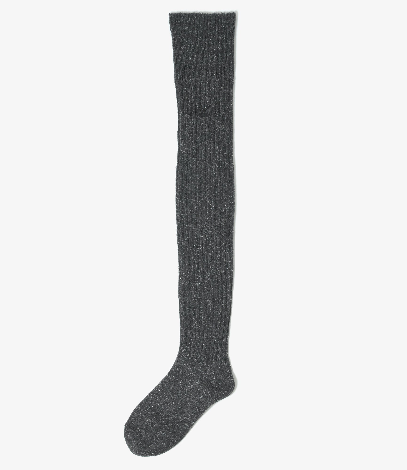 Women's Over Knee Work Socks - Charcoal
