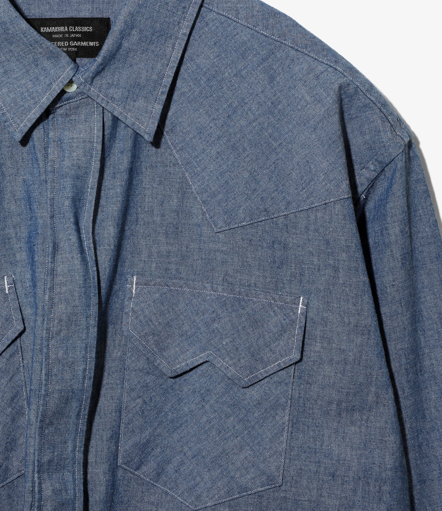 Engineered Garments x Kamakura Classics - Western Shirt - Chambray