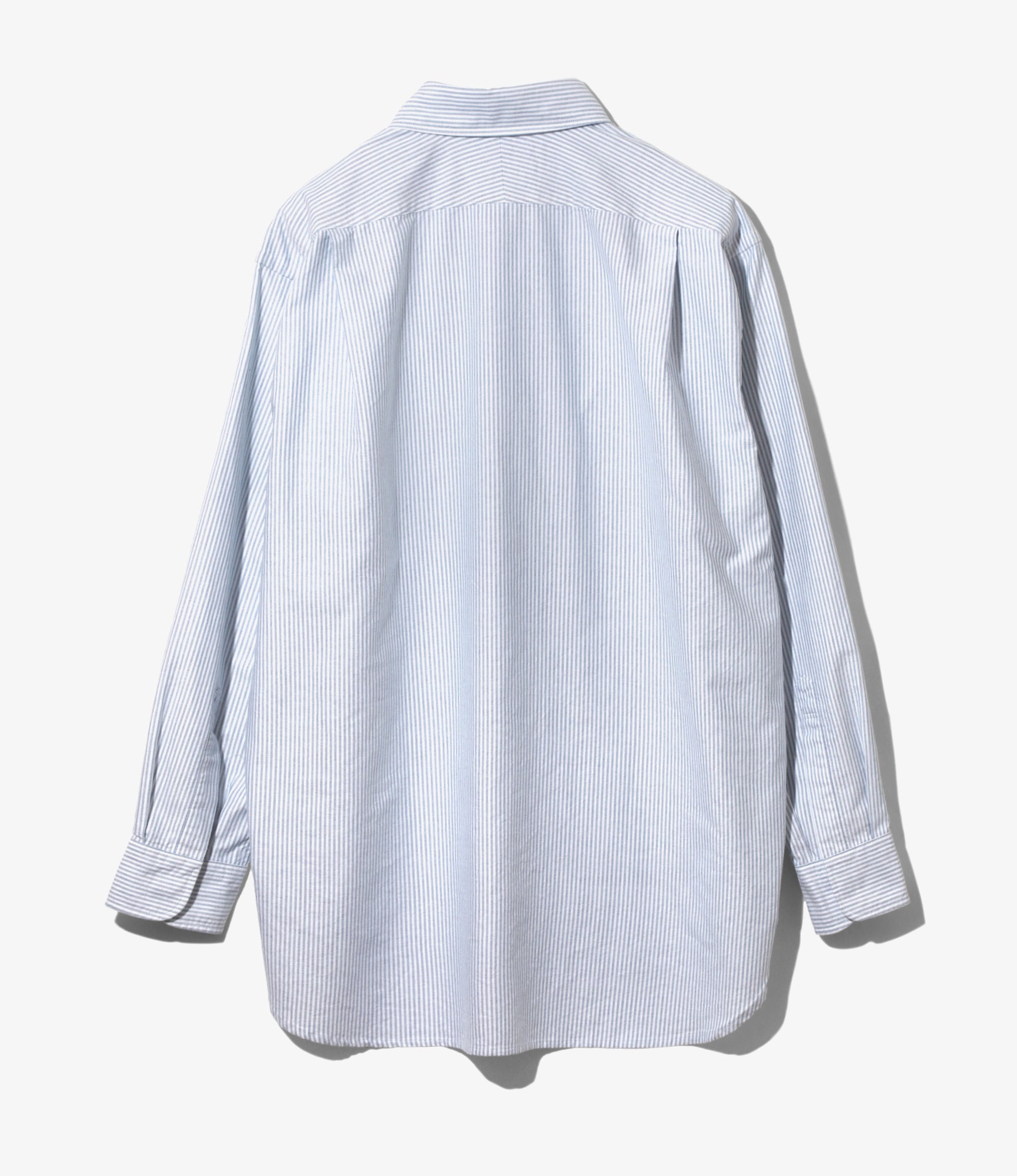 Engineered Garments x Kamakura Classics - Four Collar Shirt - Stripe Oxford