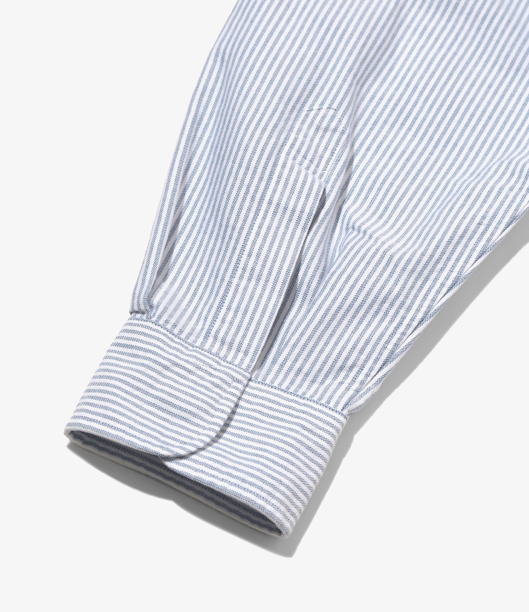 Engineered Garments x Kamakura Classics - Four Collar Shirt - Stripe Oxford