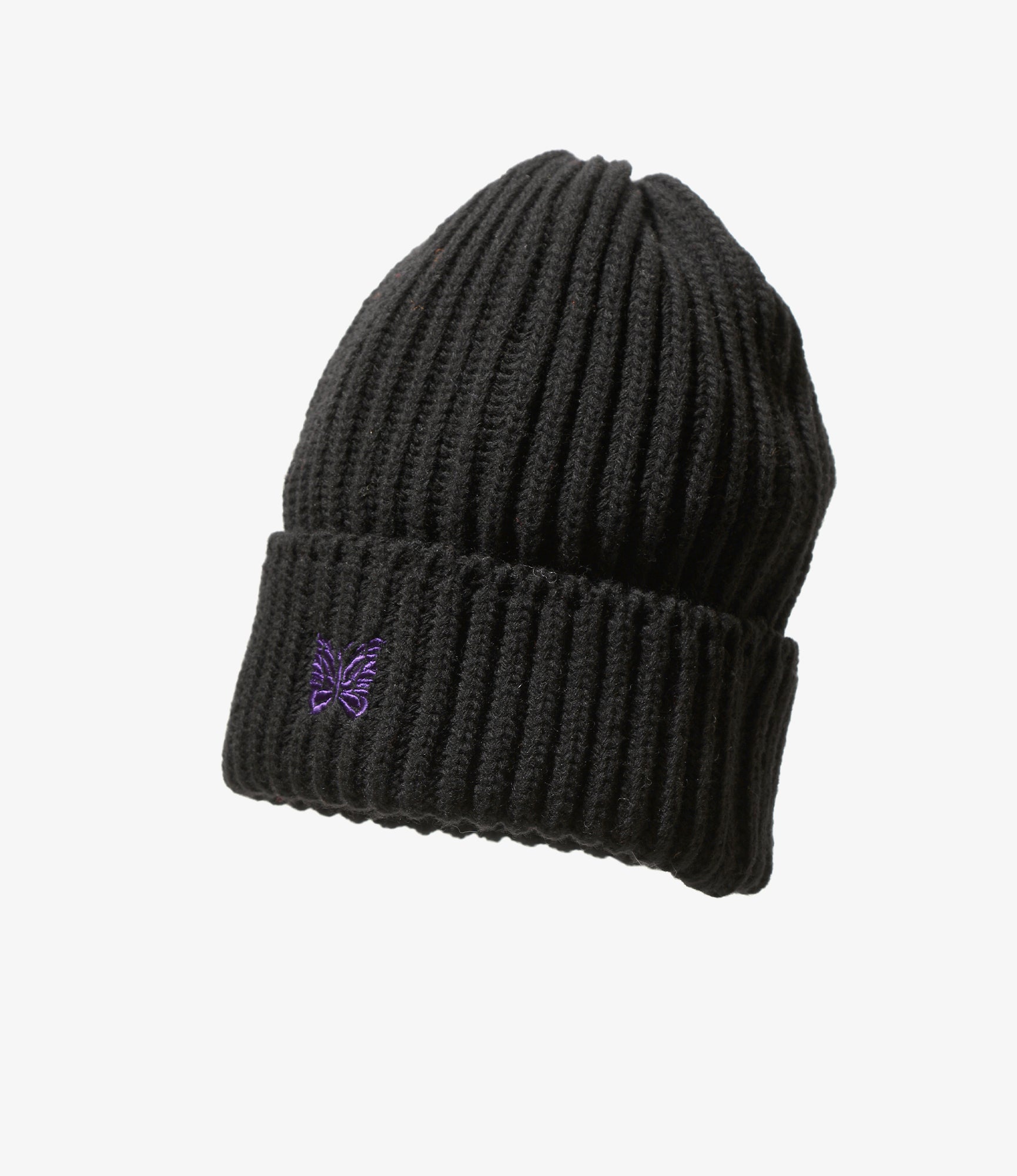 Watch Cap - Black - Shetland Wool