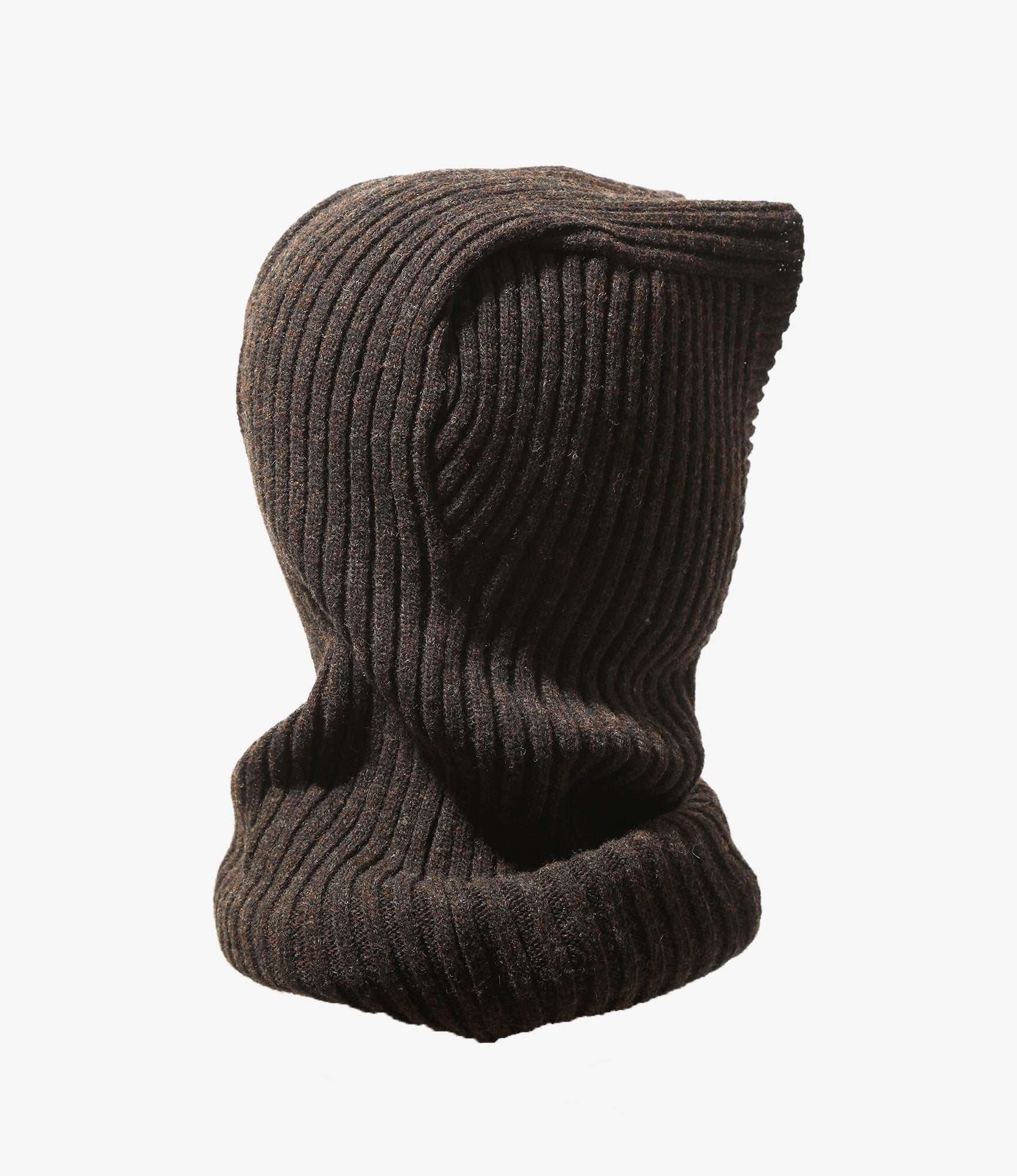 Balaclava - Umber - Shetland Wool