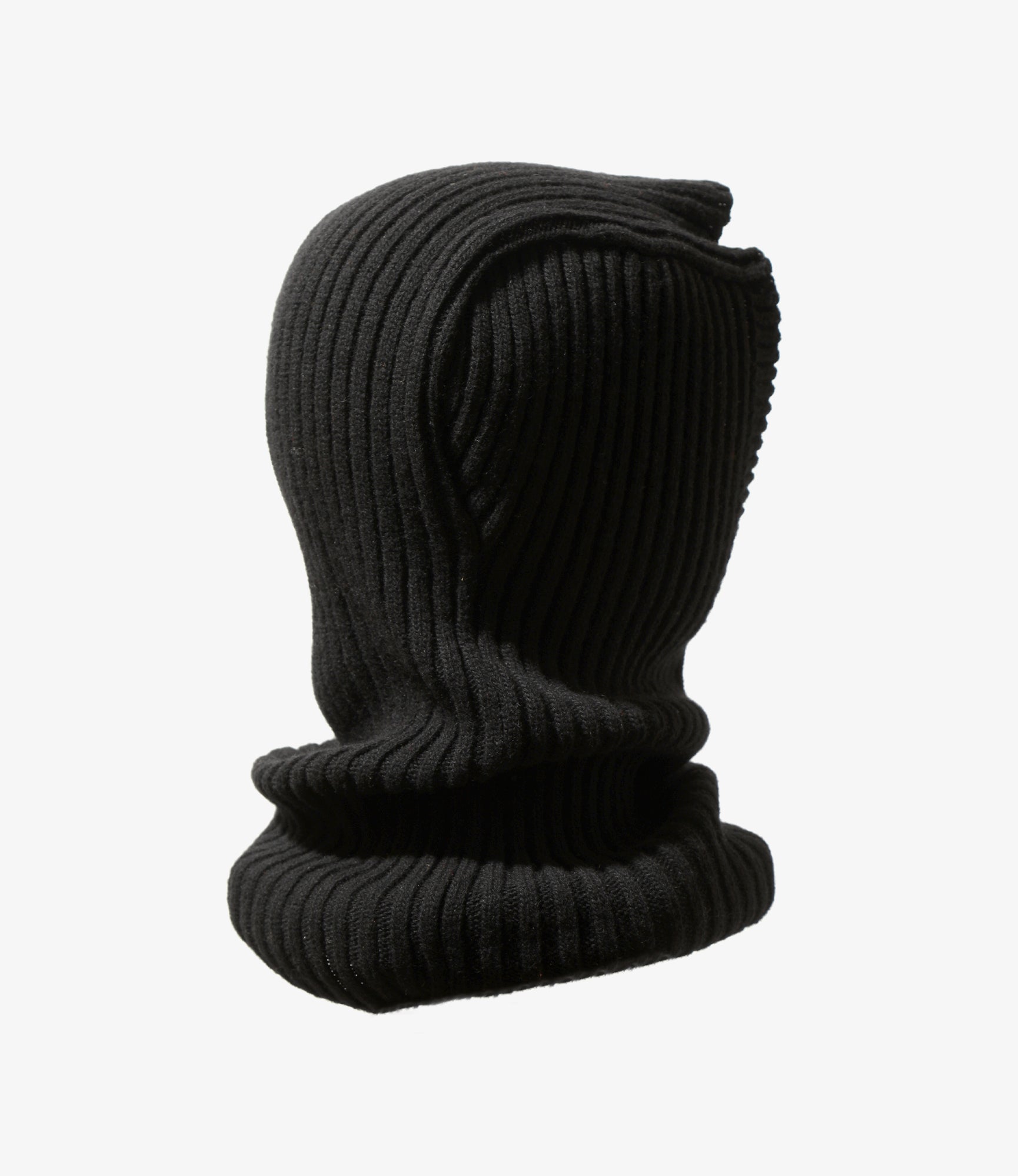 Balaclava - Black - Shetland Wool