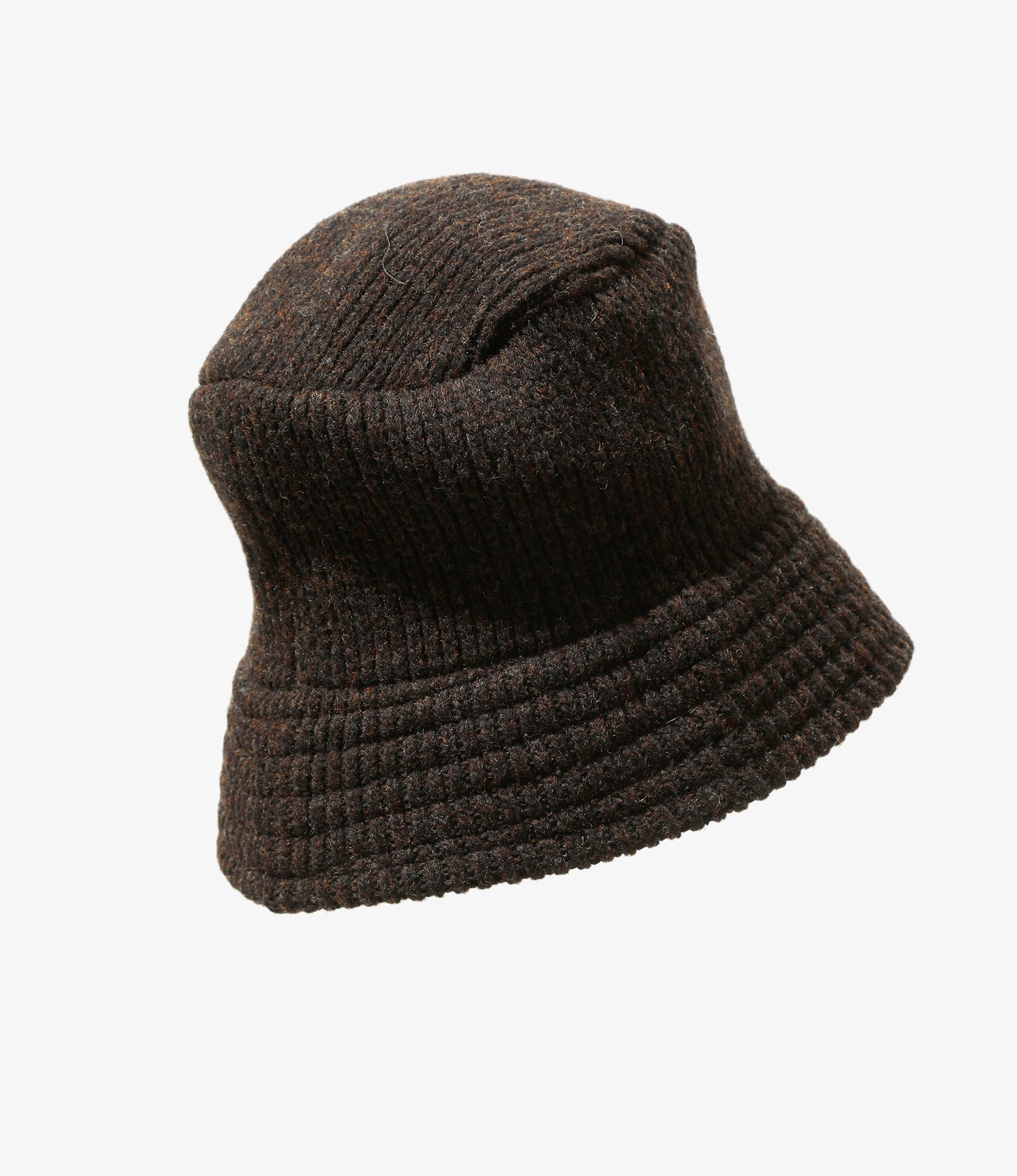 Bucket Hat - Umber - Shetland Wool