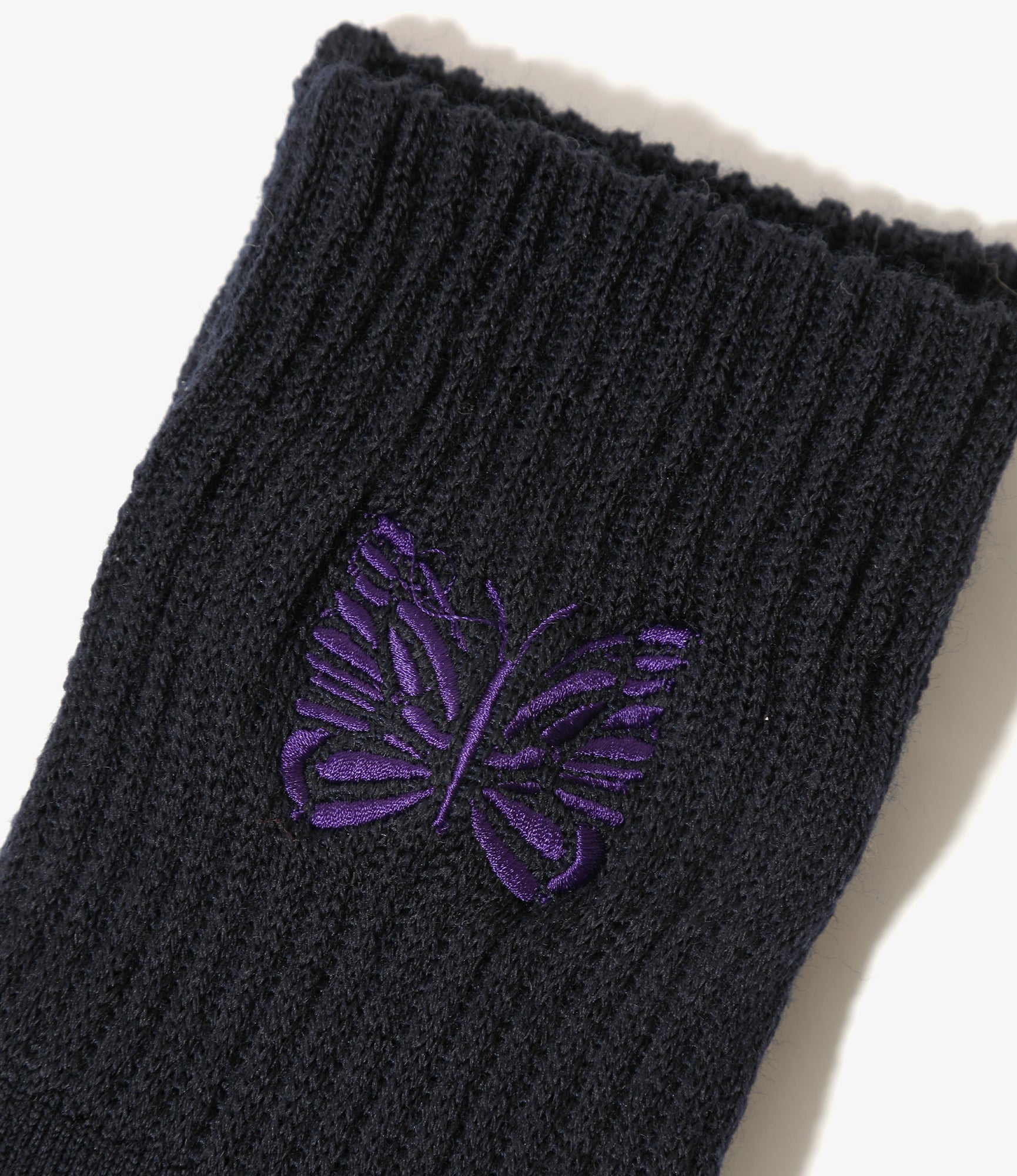 Rib Socks - Twilight - Shetland Wool