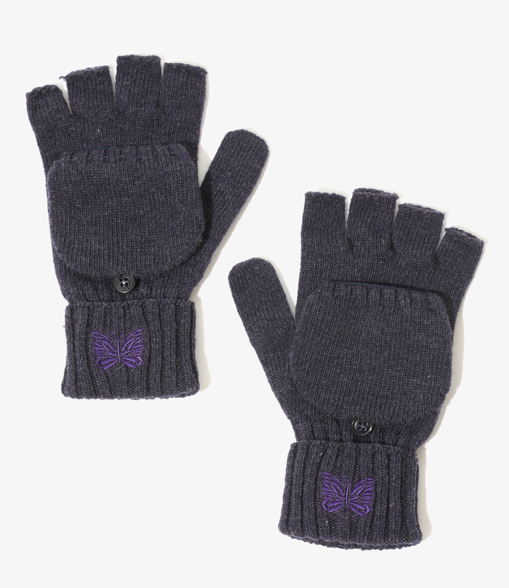 Convertible Glove - Twilight - Shetland Wool