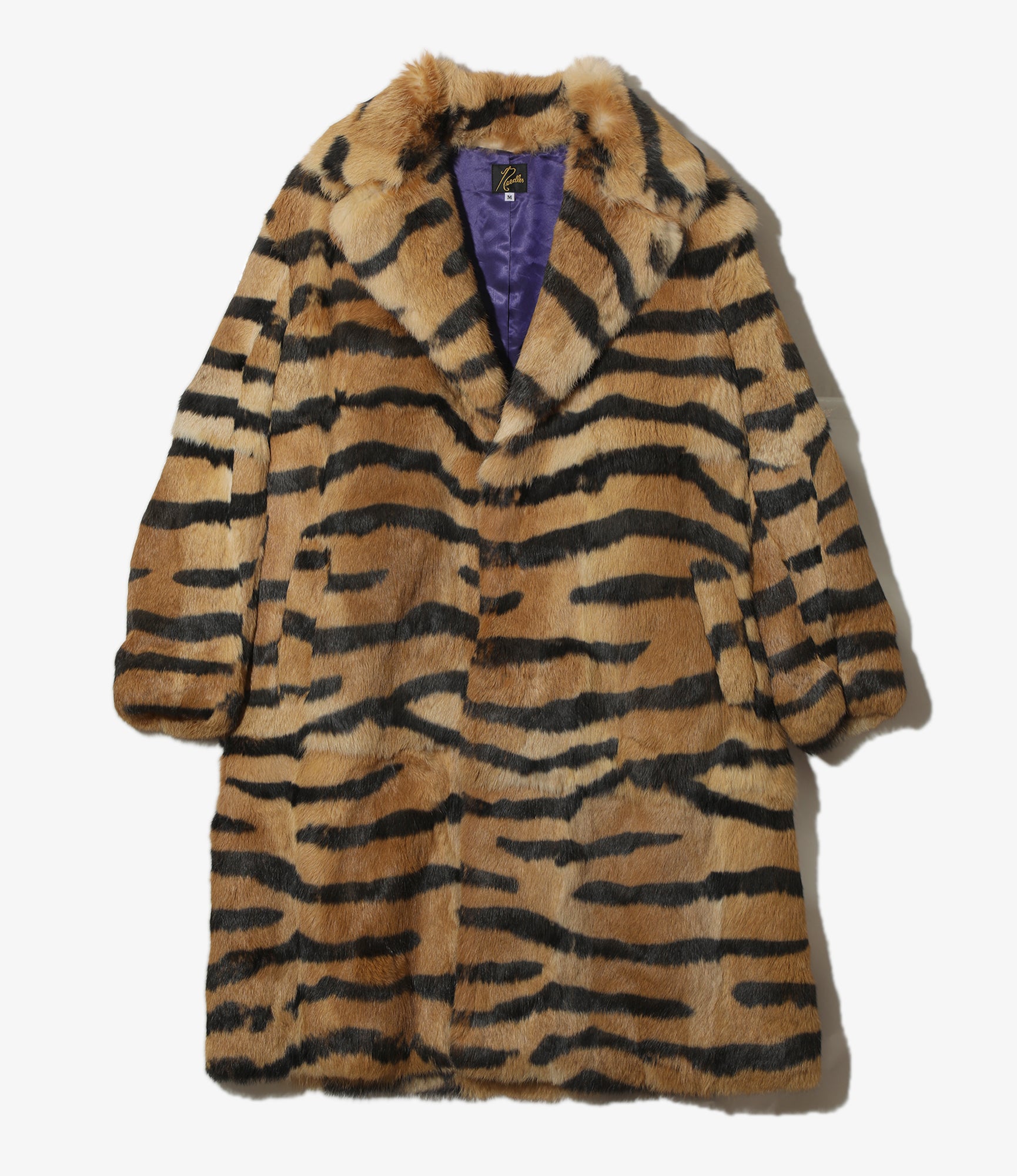 Rabbit Fur Coat - Tiger - Animal Printed