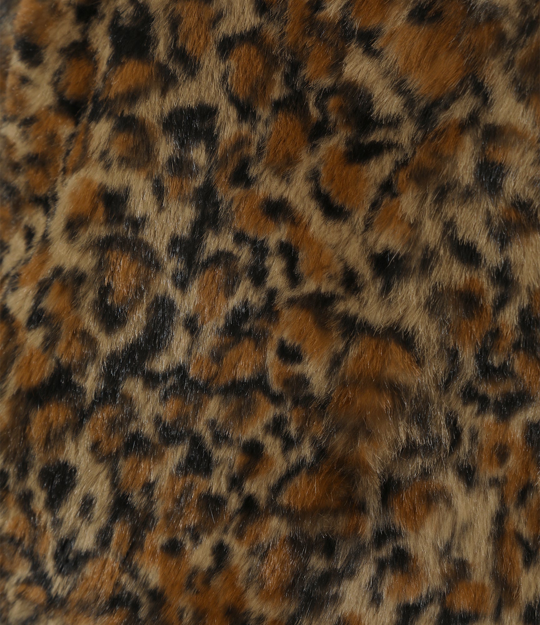 Rabbit Fur Cardigan - Leopard - Animal Printed