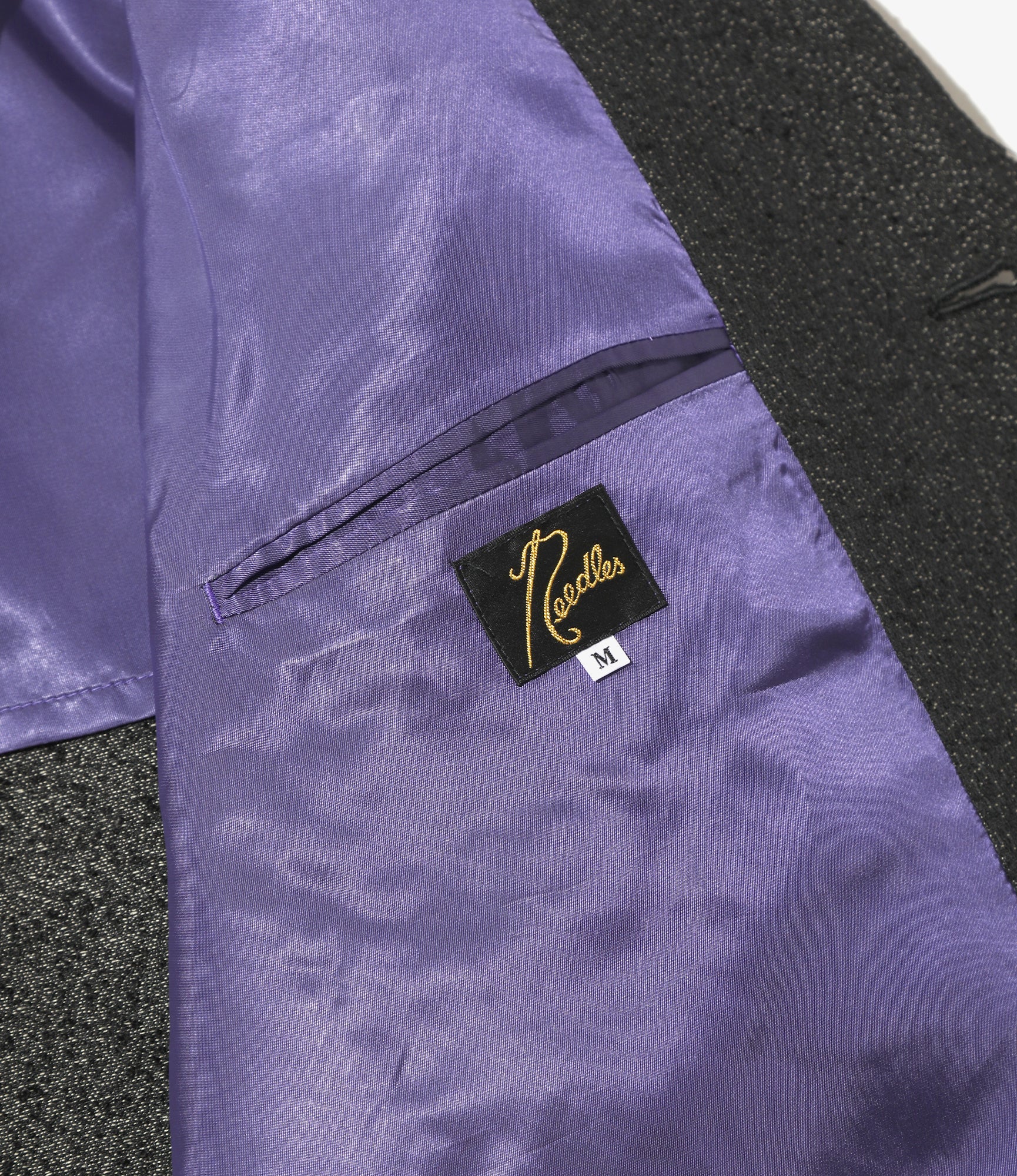 Raw Edge Jacket - Black - Ring Knot Jq.