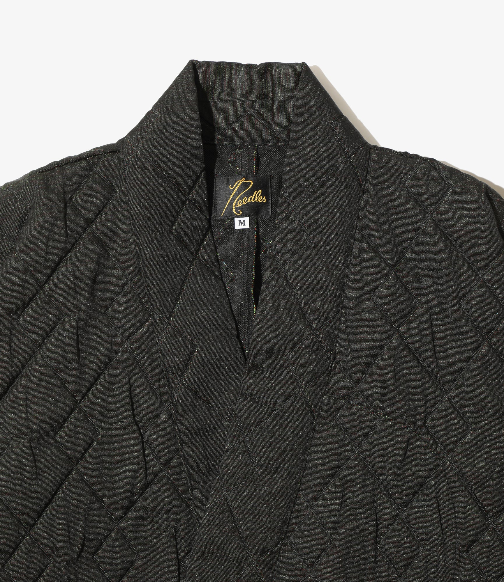 Samue Jacket - Green - Fringe Jacquard / Diamond