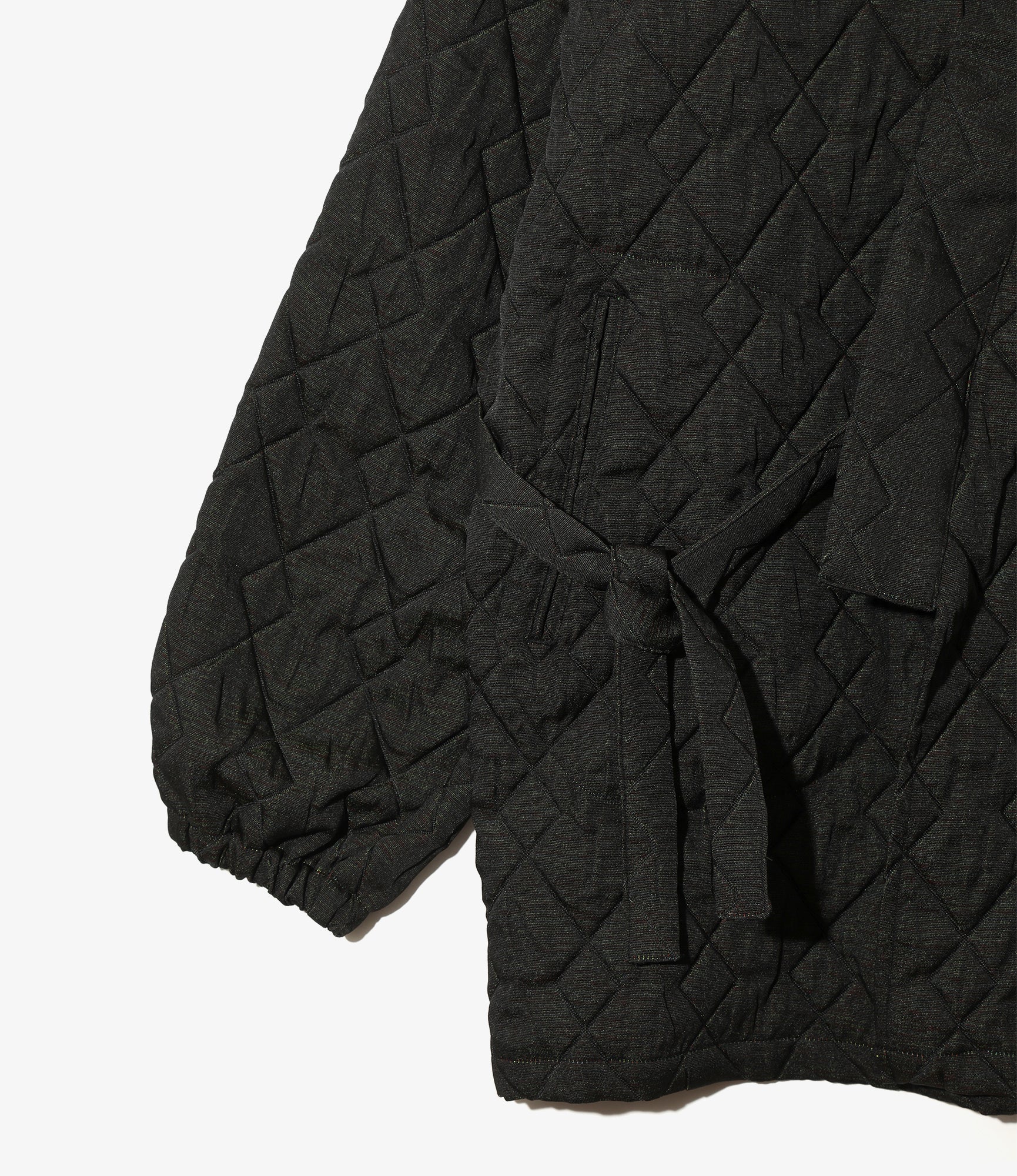 Samue Jacket - Green - Fringe Jacquard / Diamond