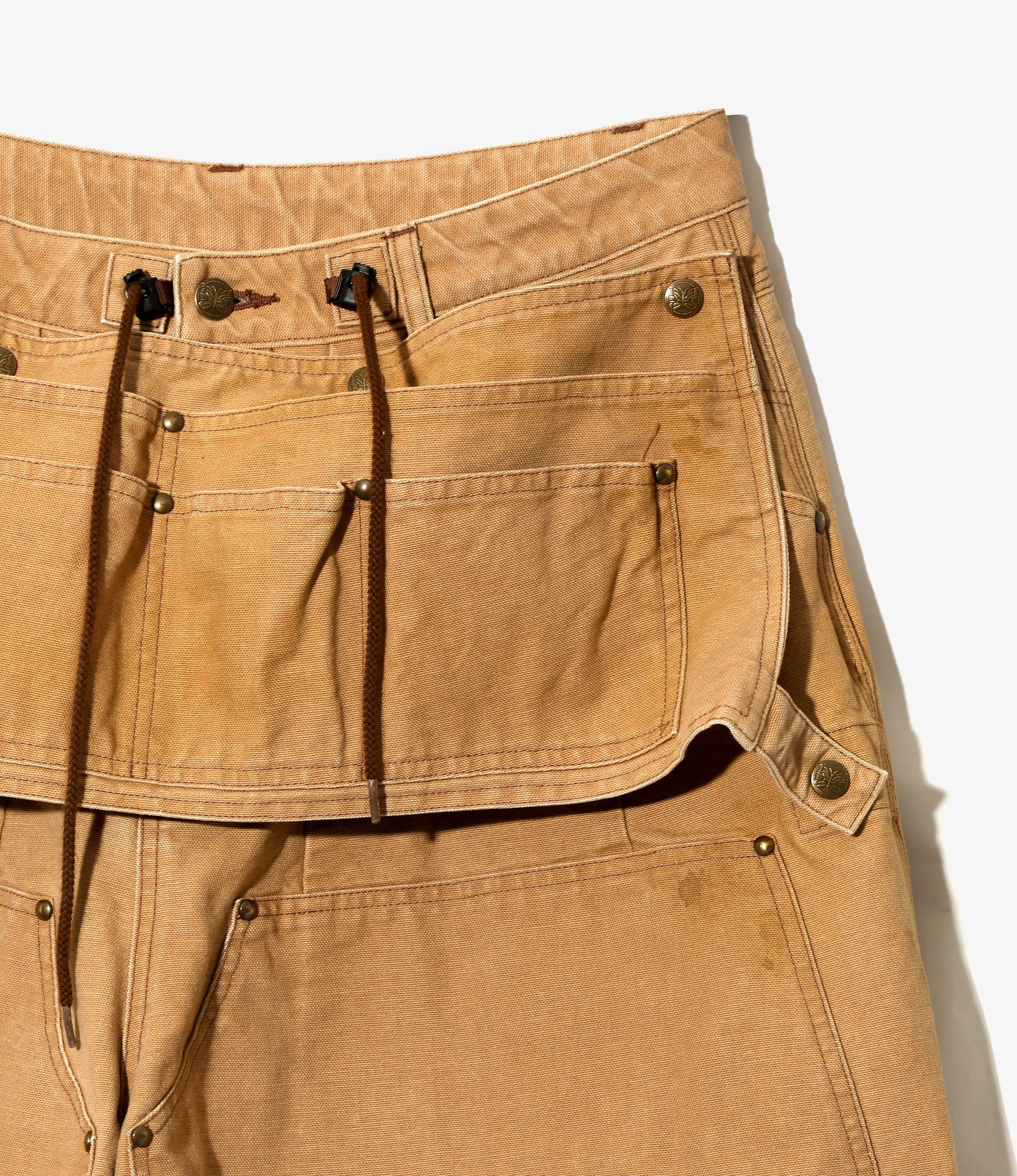 H.D. Apron Pant - Brown - Sulfur Dye Duck Canvas