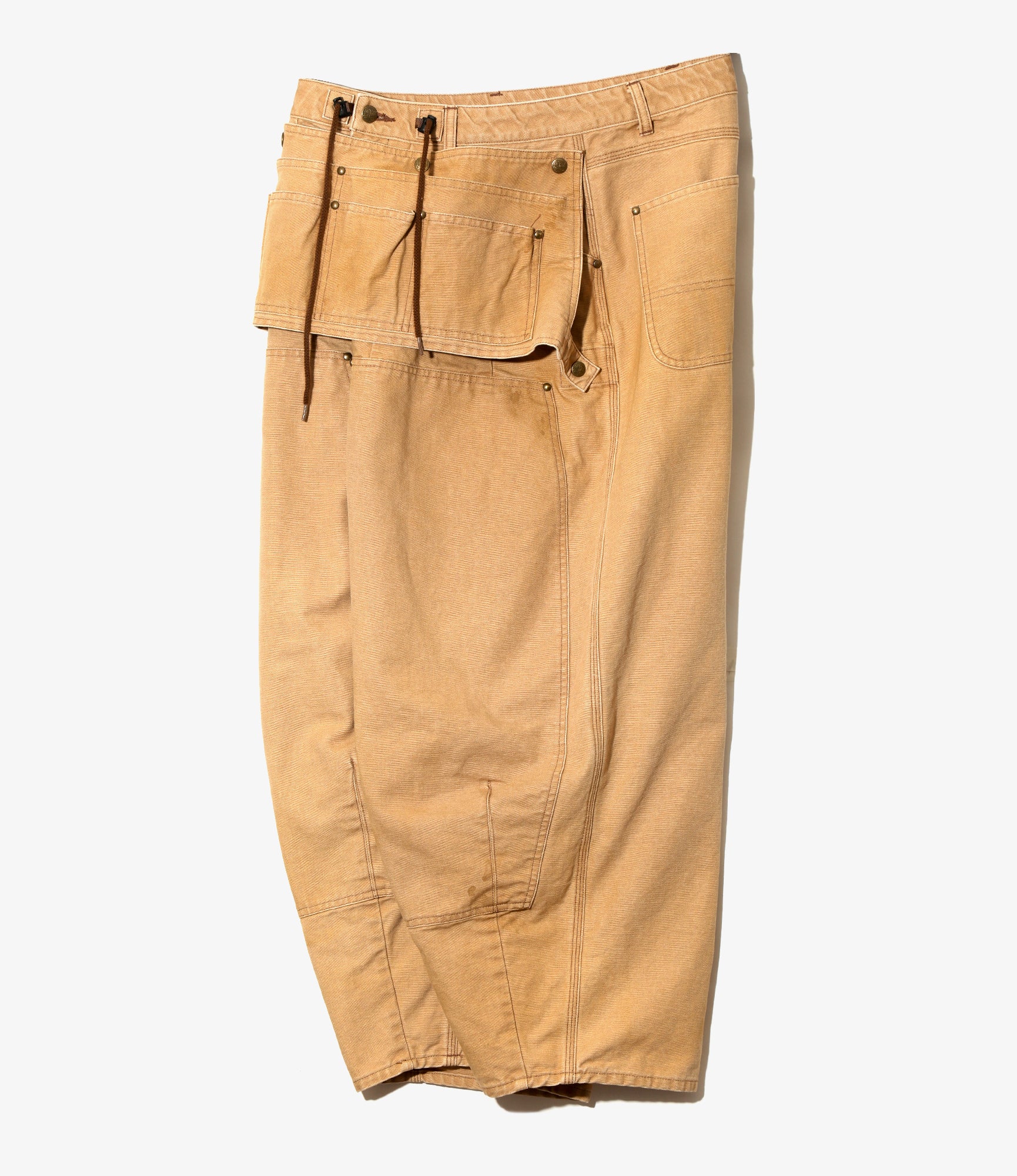 H.D. Apron Pant - Brown - Sulfur Dye Duck Canvas