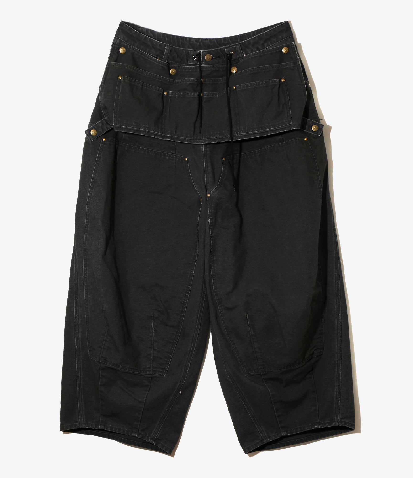 H.D. Apron Pant - Black - Sulfur Dye Duck Canvas