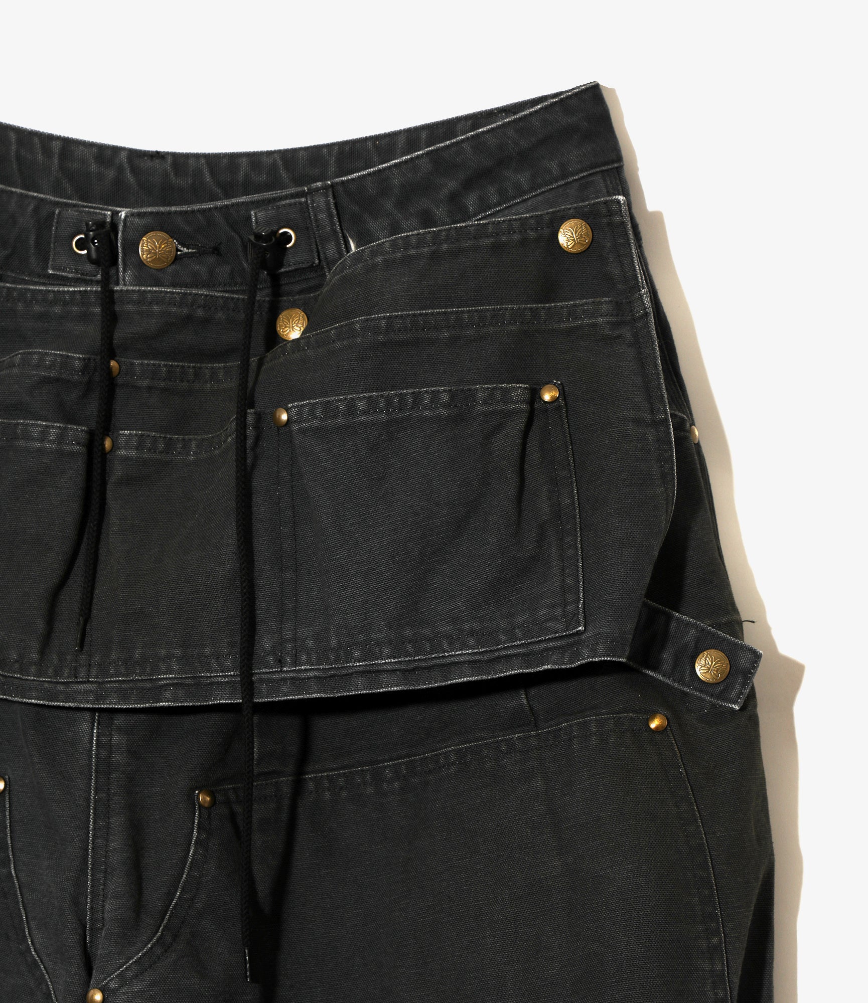 H.D. Apron Pant - Black - Sulfur Dye Duck Canvas