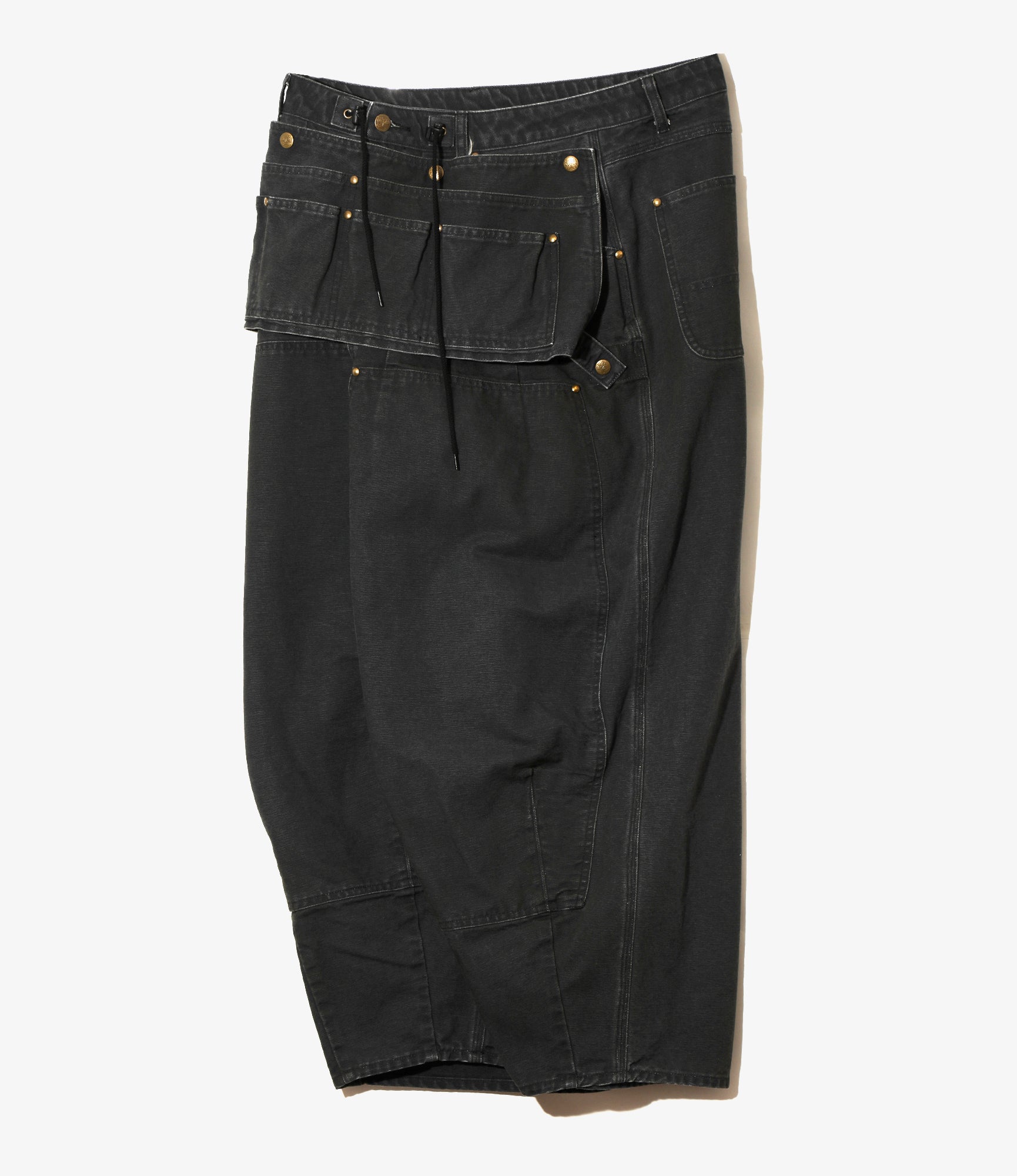 H.D. Apron Pant - Black - Sulfur Dye Duck Canvas