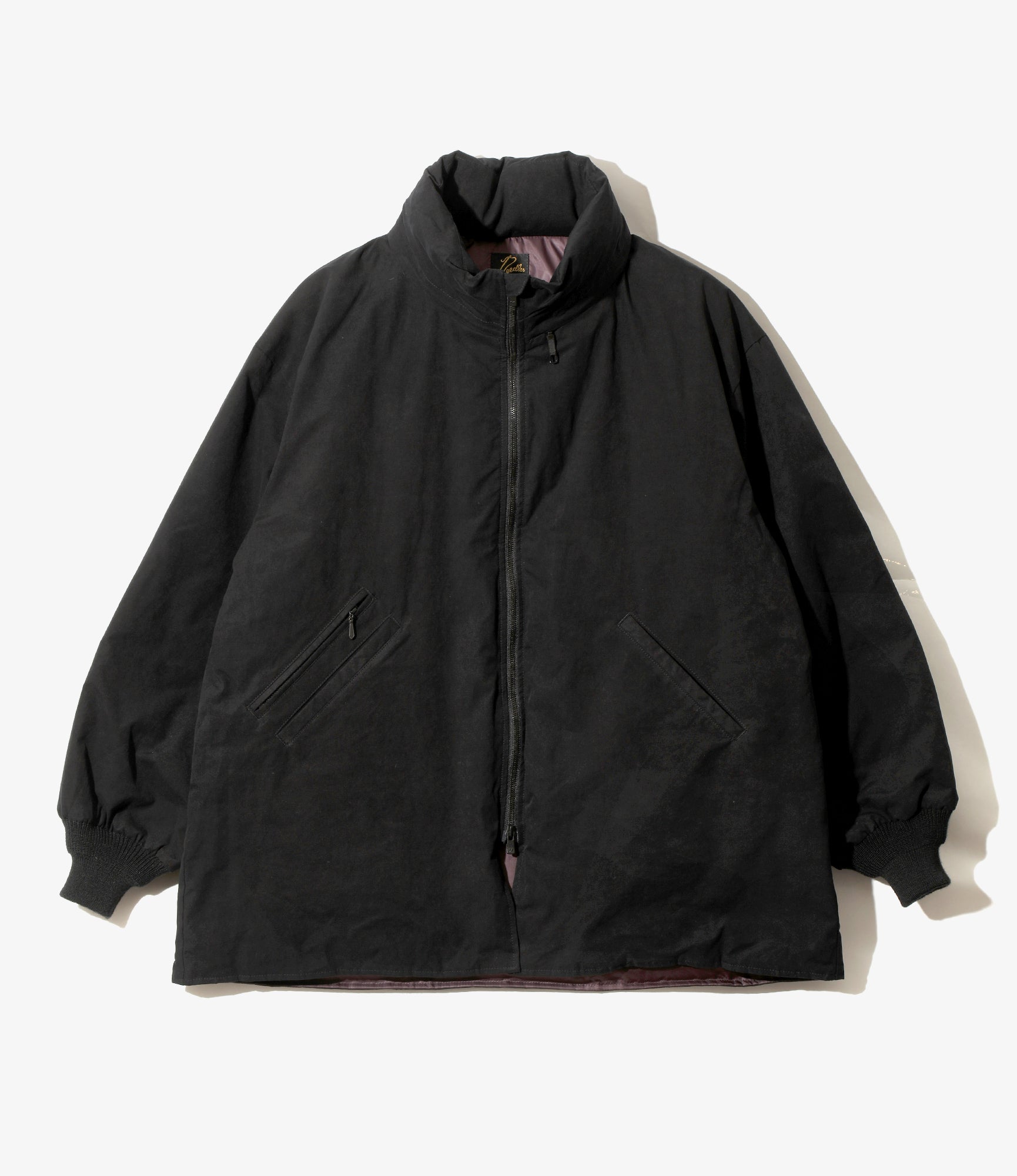 Hooded Sur Coat - Black - Waxed High Density
